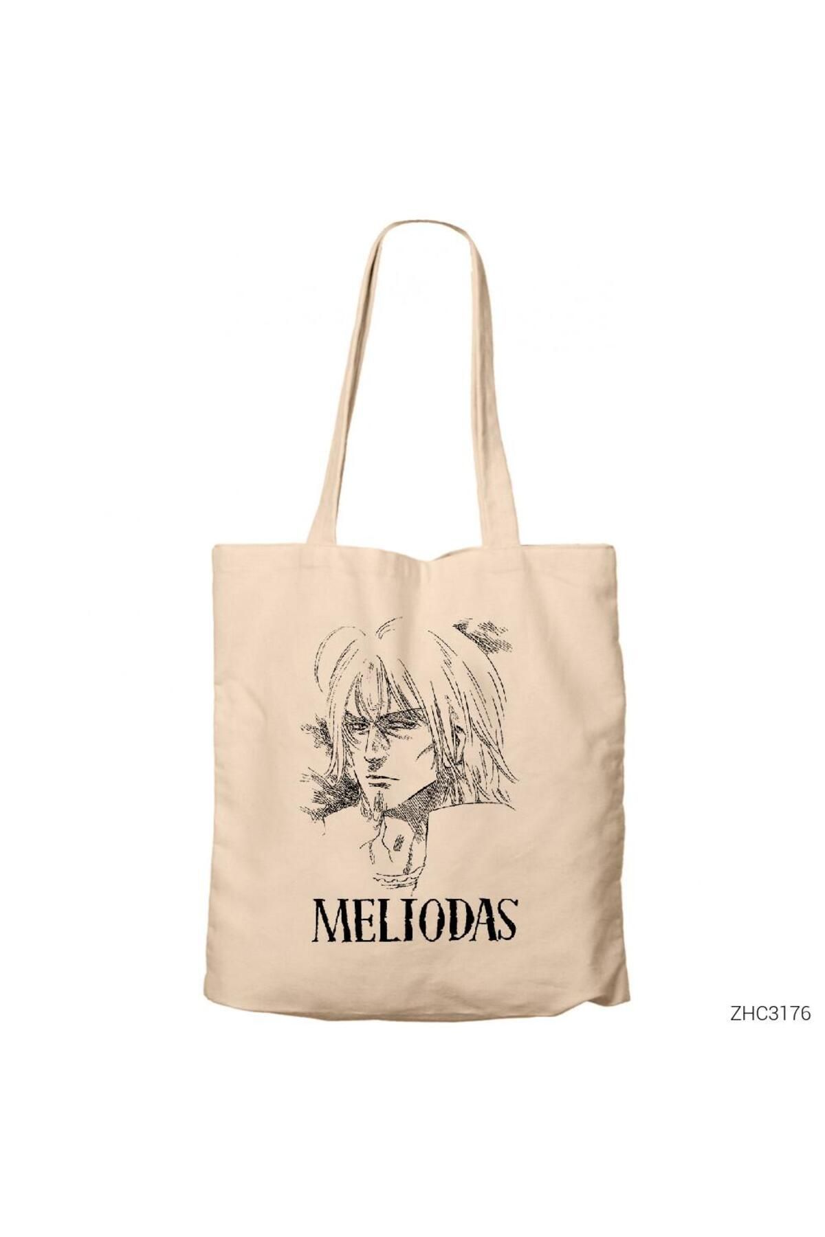 Z zepplin Meliodas Krem Fermuarlı Bez Çanta Gabardin