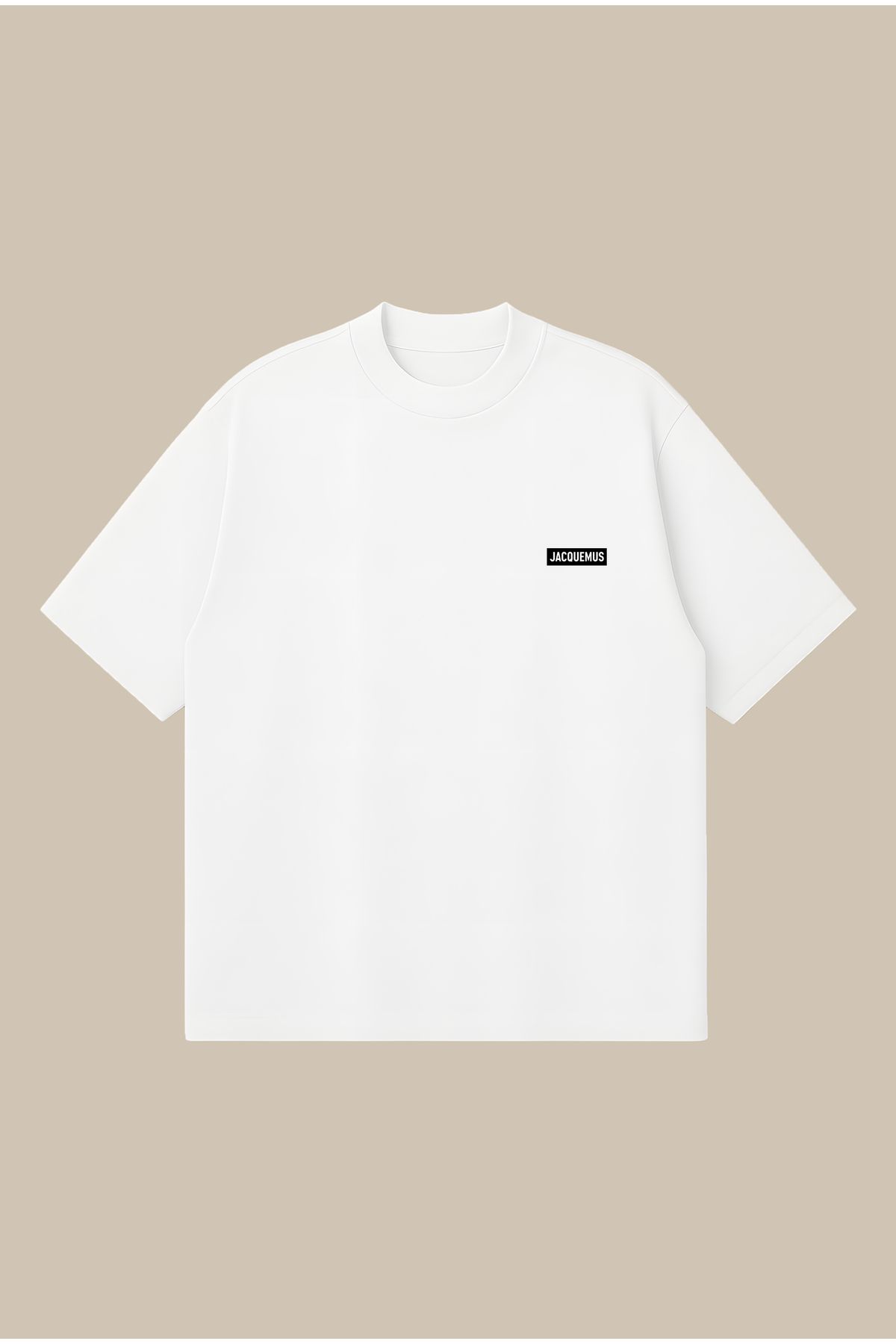 PURE POWER Jacquemus Boxy Fit Oversize Unisex Tshirt – Baskılı Tişört | Streetwear