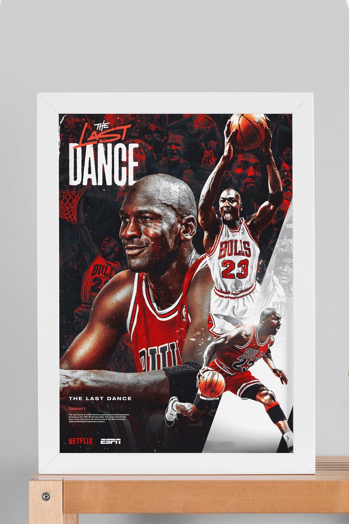 Saturn Michael Jordan Çerçeveli Tablo - The Last Dance Posteri Tablo