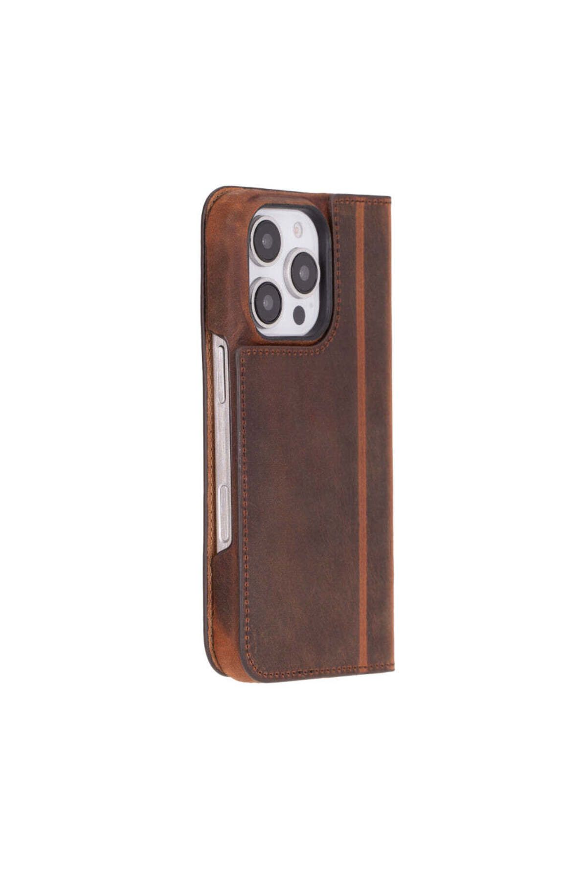 Velnera Sonat Deri iPhone 16 Pro Folio Kılıf