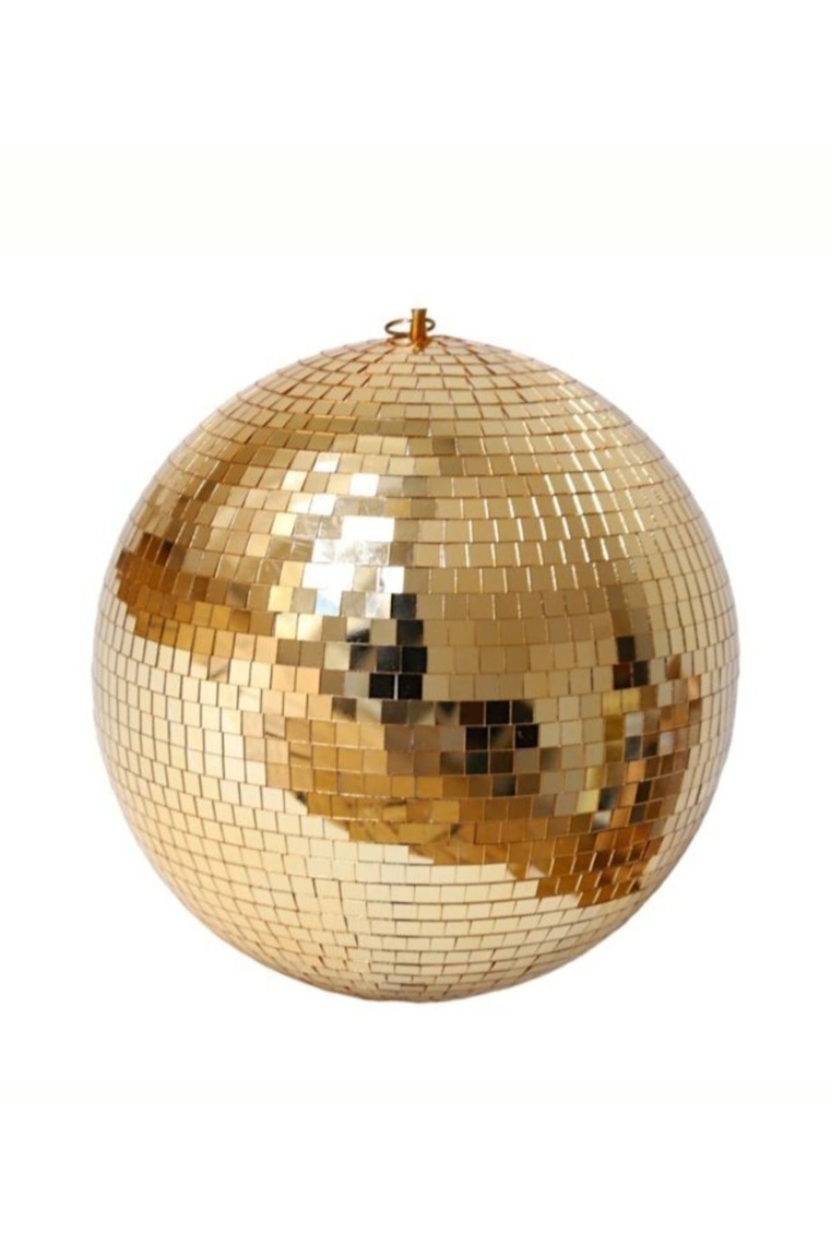 ÇİLEKHOMEAVM Disko Topu 20 Cm - Yüksek Kalite Profesyonel Disko Topu - GOLD disko topu