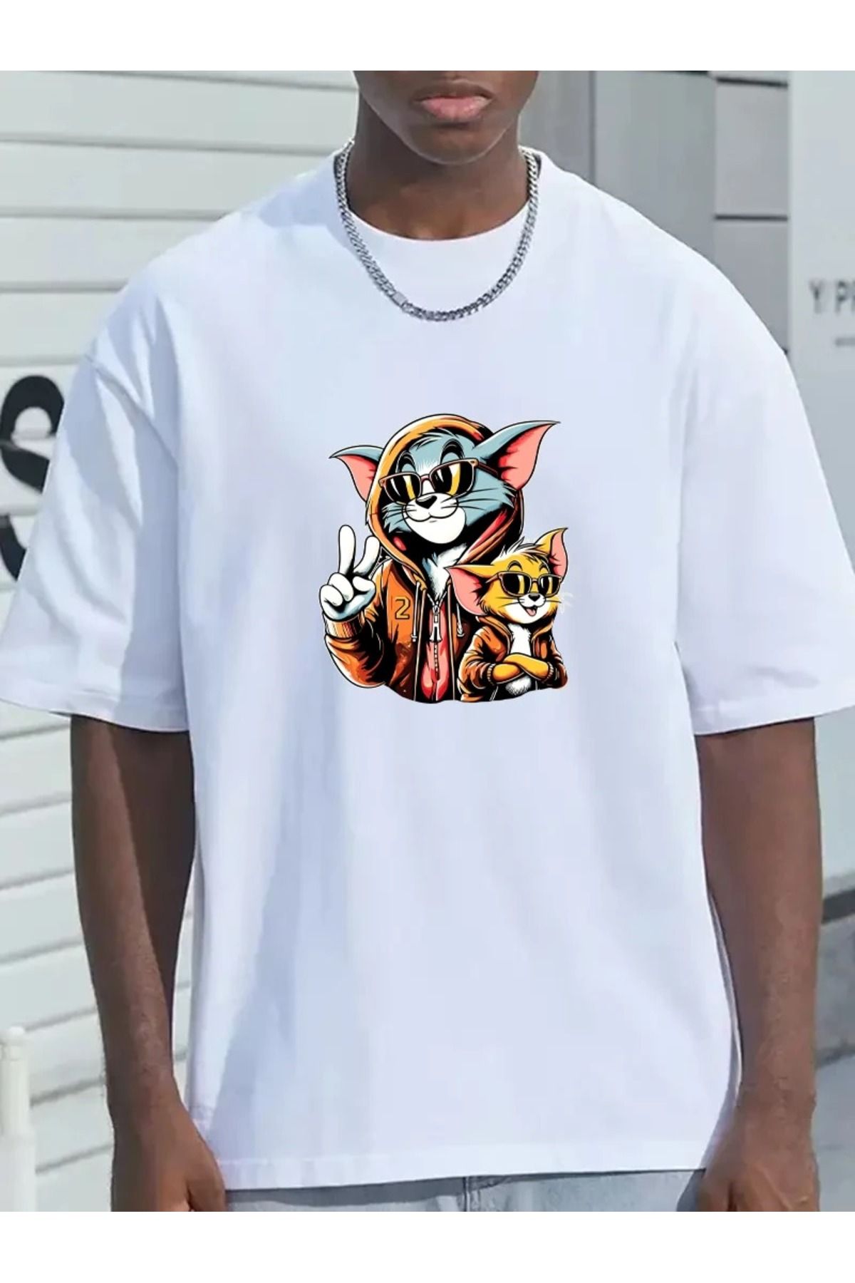 shidumanlar Tom&Jerry Tasarımlı Oversize B