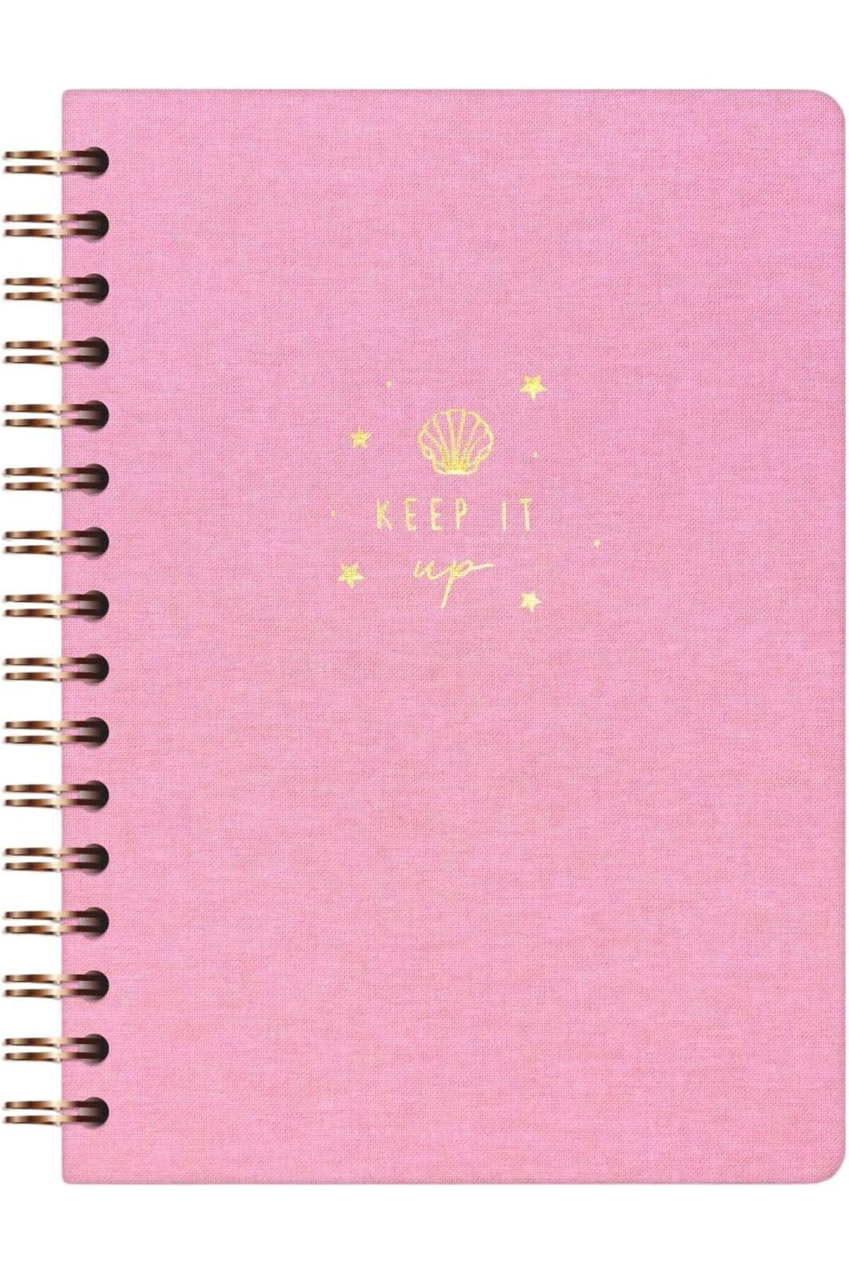 Mena Rise-NewStoreShop A5 Coperți rigide cu spirală Linie de in Blocnotes nedatat Candy Pink 1131299 1