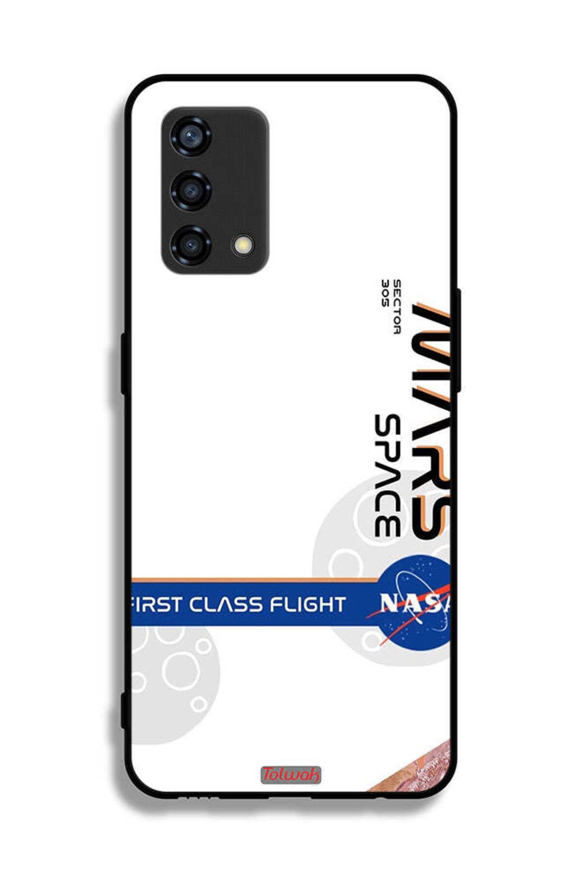 Tolwak-Oppo Reno6 Lite Protective Case Cover First Class Flight Mars 2
