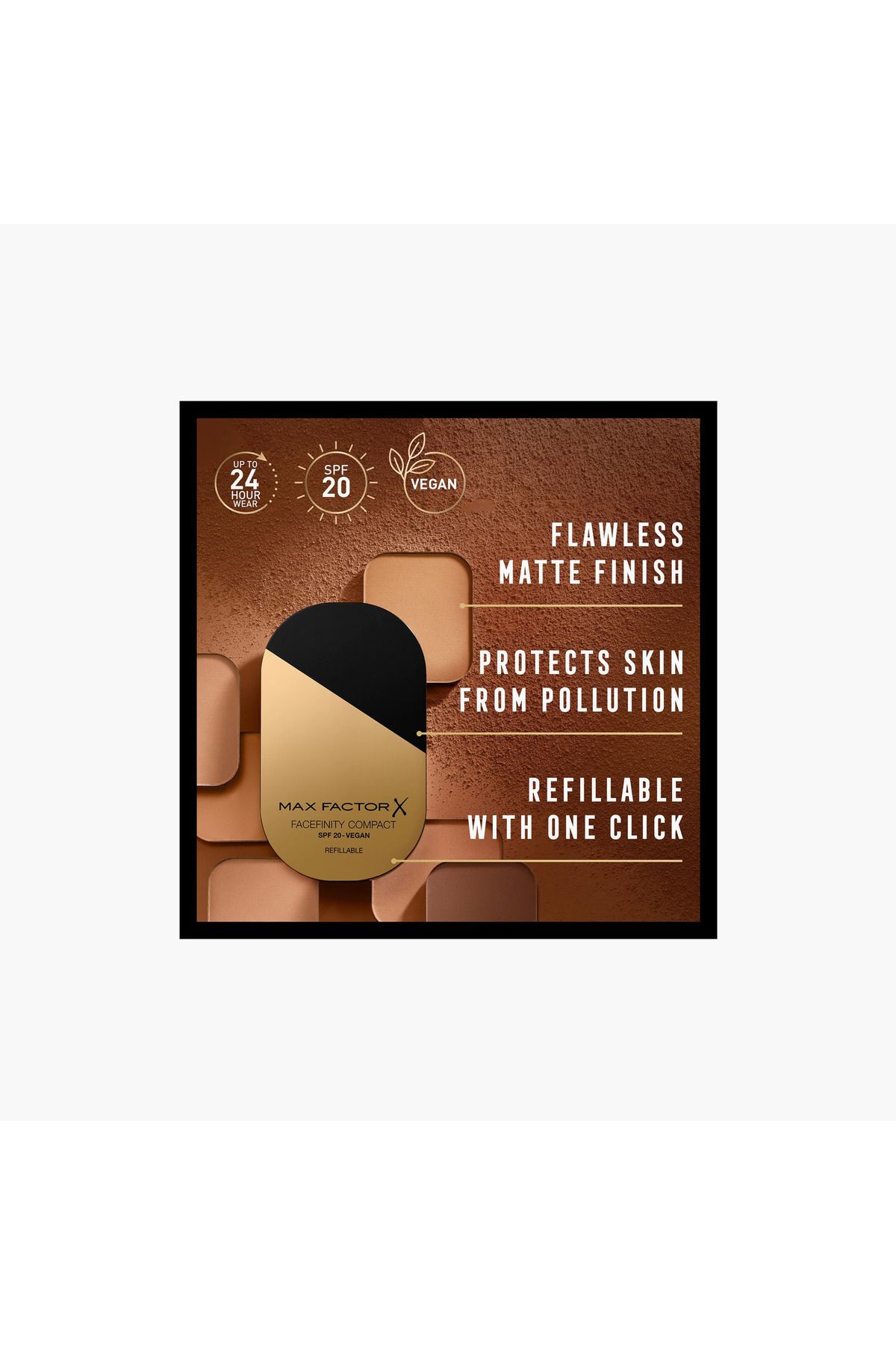 Max Factor-كريم أساس ماكس فاكتور فيسفينيتي كومباكت 3