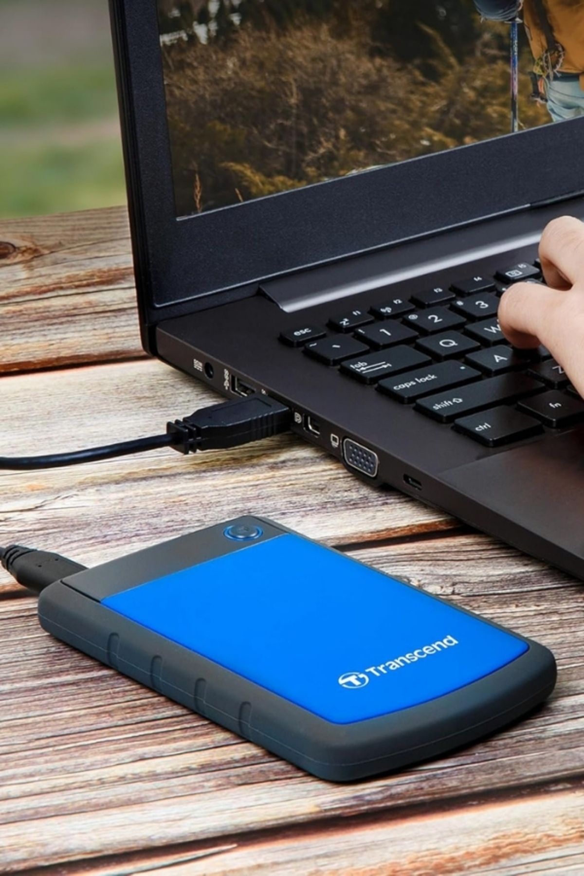 Transcend-Storejet 25M3S Rugged External Hard Drive USB 3.1 Gen 1 interface HDD 7