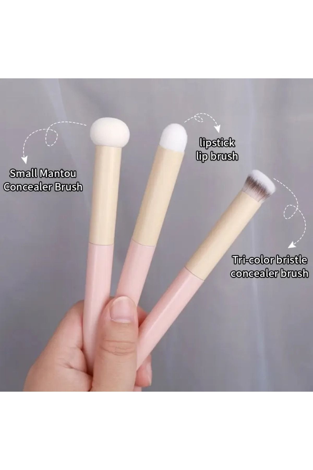 gaman-3 Makeup Brushes Set - Flawless and Soft Application 7