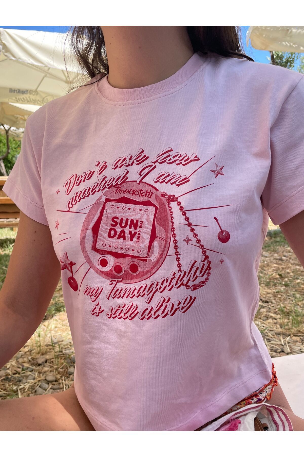 SUNDAY THE LABEL-Tamagotchi Tee. 1
