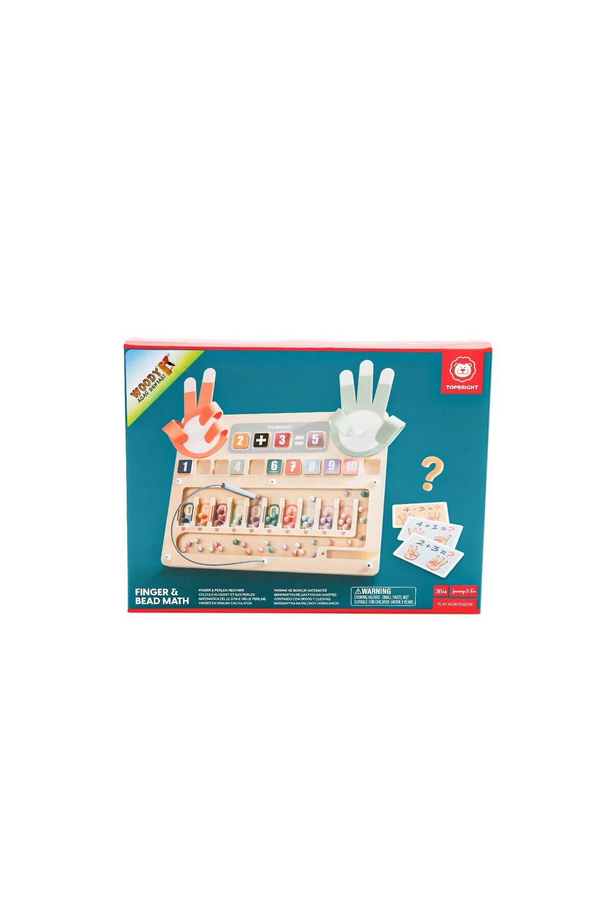 Sunman-5282 Sun-Tob-Woo-Board Games Finger Math with Cards 1