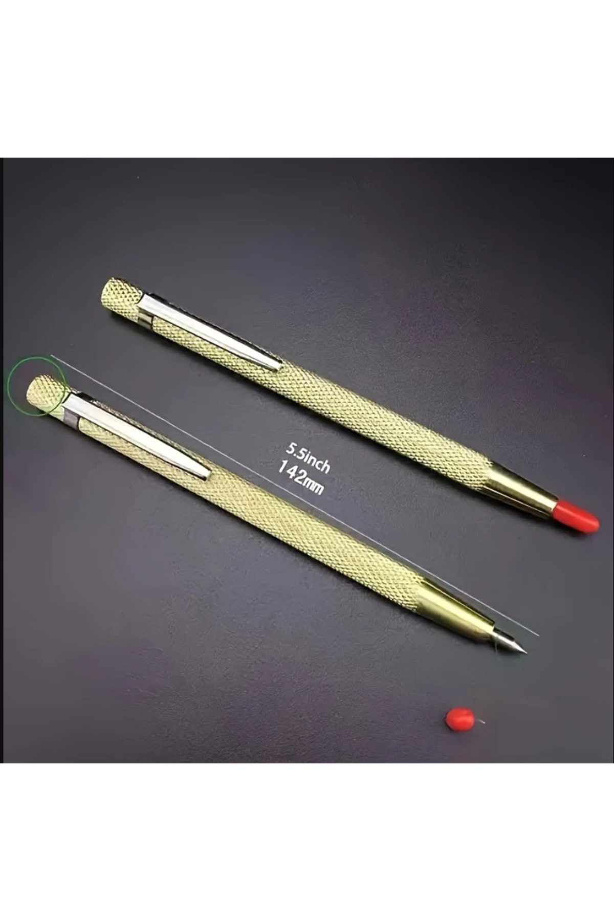 Fatih Spor Malzemeleri Çelik Alaşımlı Elmas Kalem - Fayans, Cam, ve Mermer Yüzeyler için Uygun