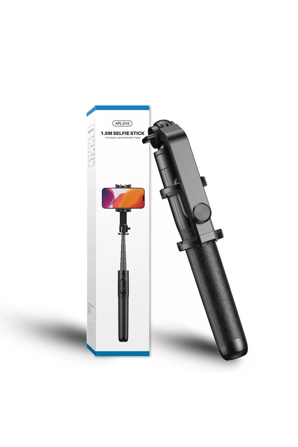 APEXEL-Apexel APL-D10 3 in 1 Selfie Stick, Bluetooth remote control, length 1.5 meters 1