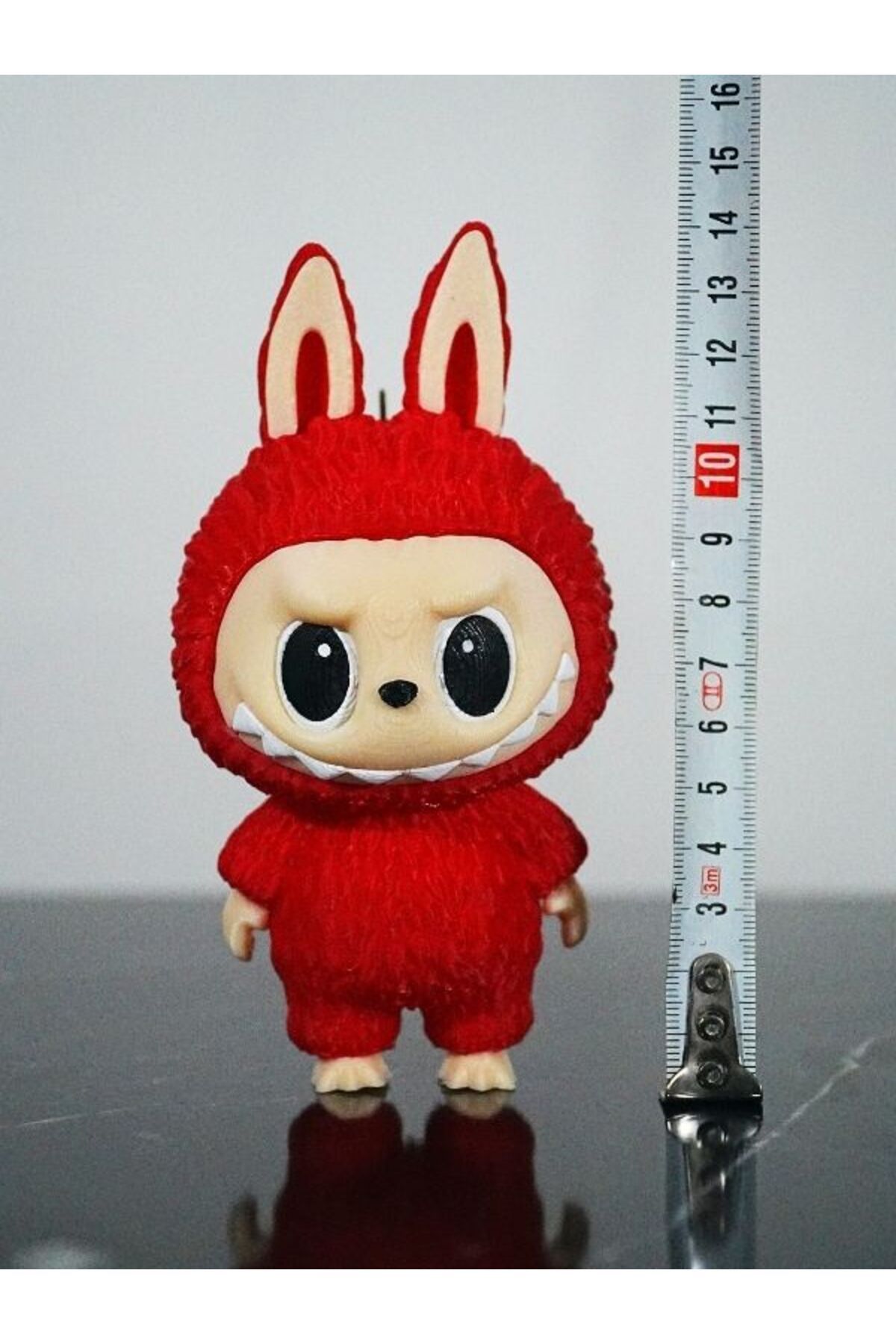 Lisinya-Labubu Red Keychain with Character Figure - 13cm Quality 3
