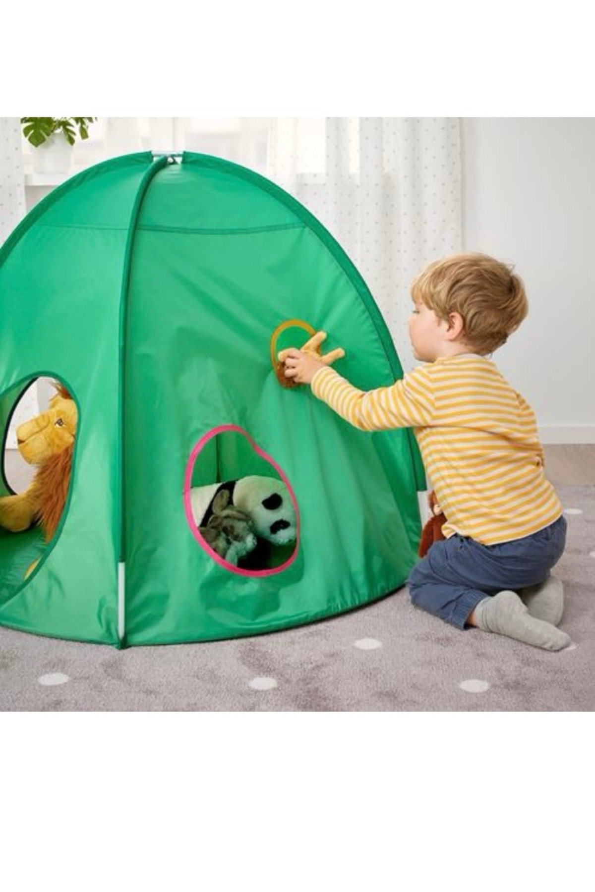 IKEA Dvargmas çadır, yeşil 98x80cm fotoğrafı 4 (önizleme)