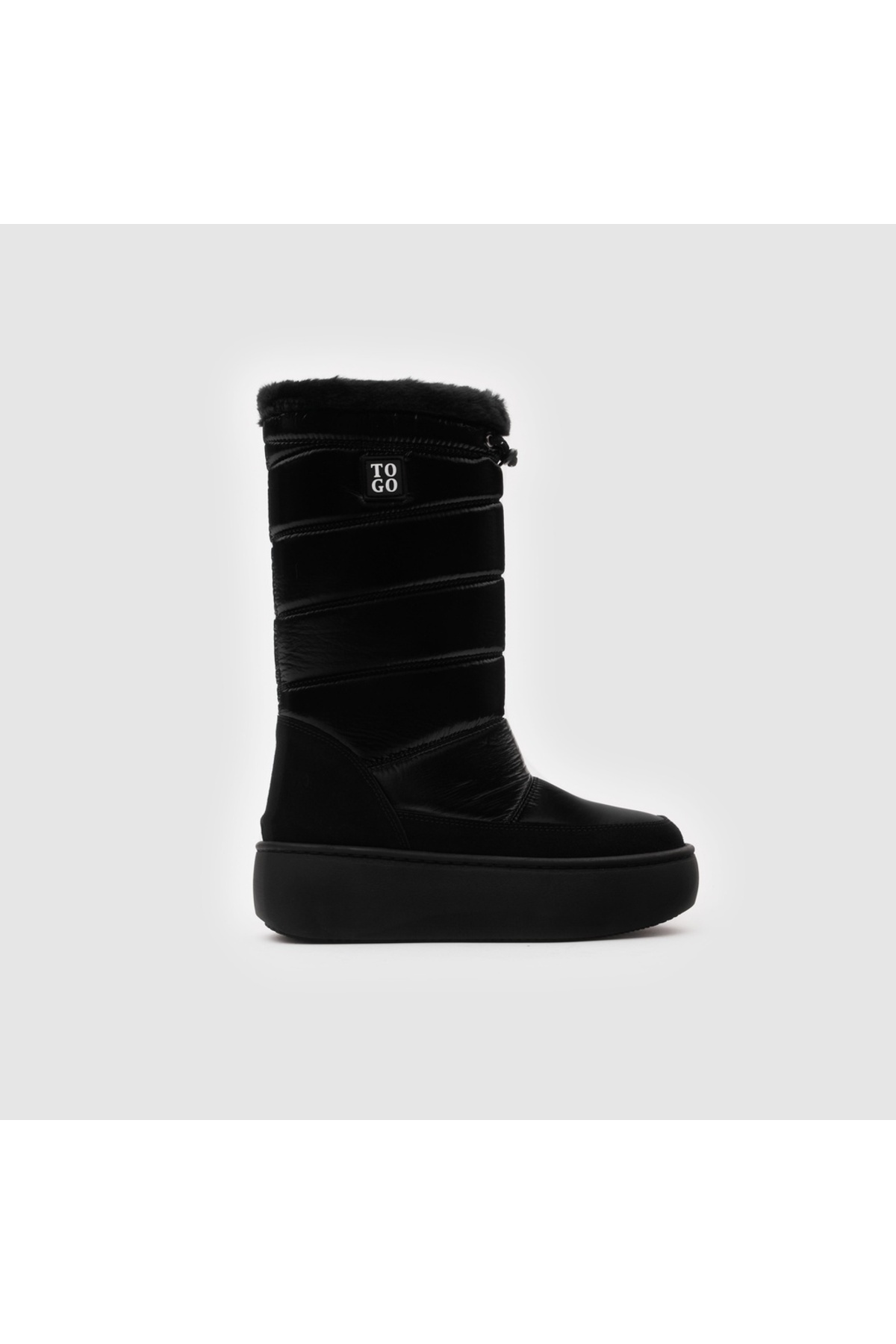 TOGO Siyah Paraşüt Kadın Kar Botu [060057]