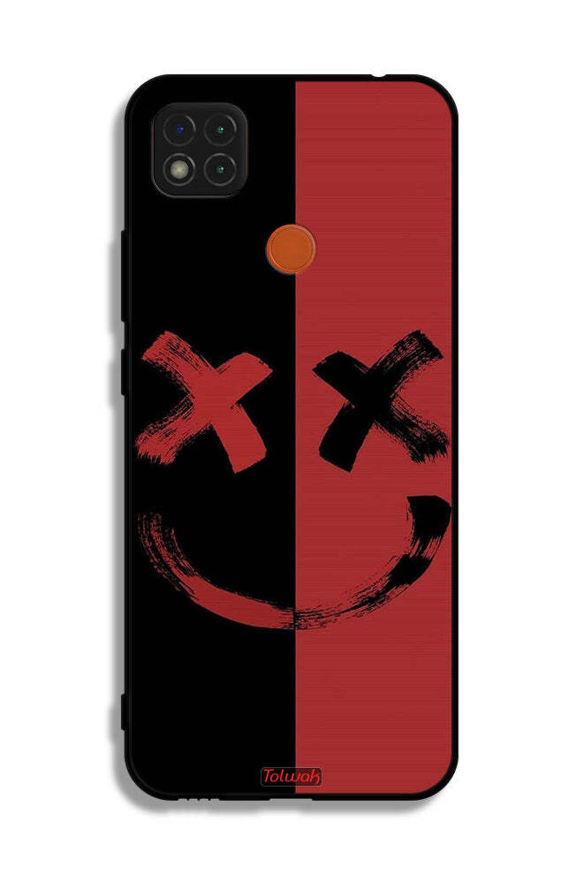 Tolwak-Xiaomi Redmi 9C Protective Case Cover Marshmallow Art Pattern 2