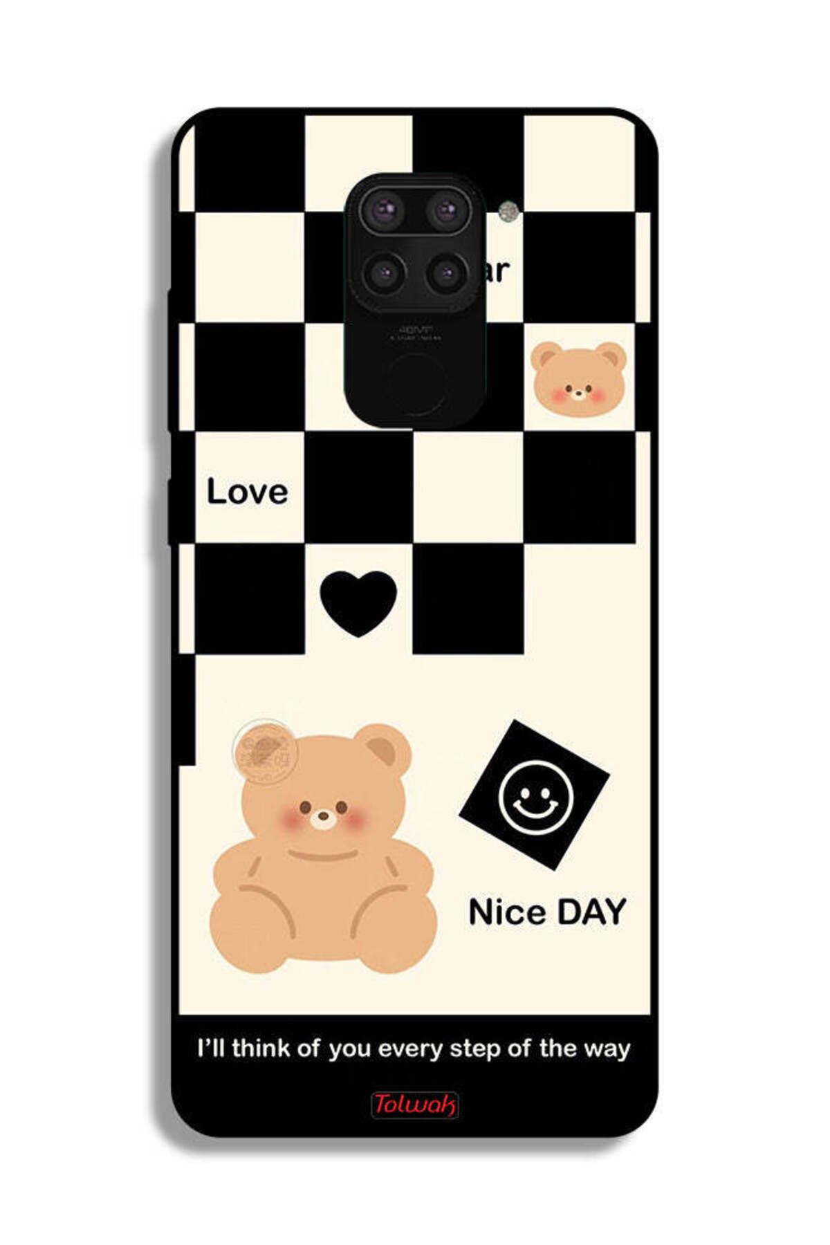 Tolwak-Xiaomi Redmi Note 9 Protective Case Cover I Will Think Of You Every Step Of The Way 2