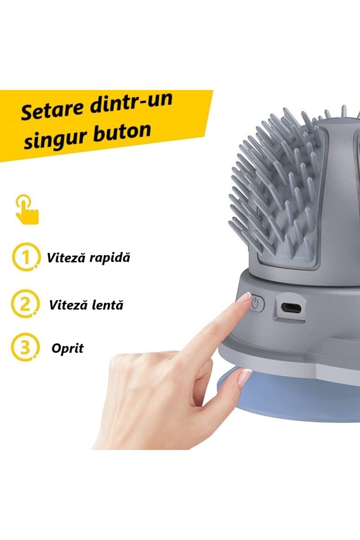 Lucmark-Electric cat brush, 2 speeds, Self-cleaning, Interactive toy, LED lights, Catnip 7g, 2