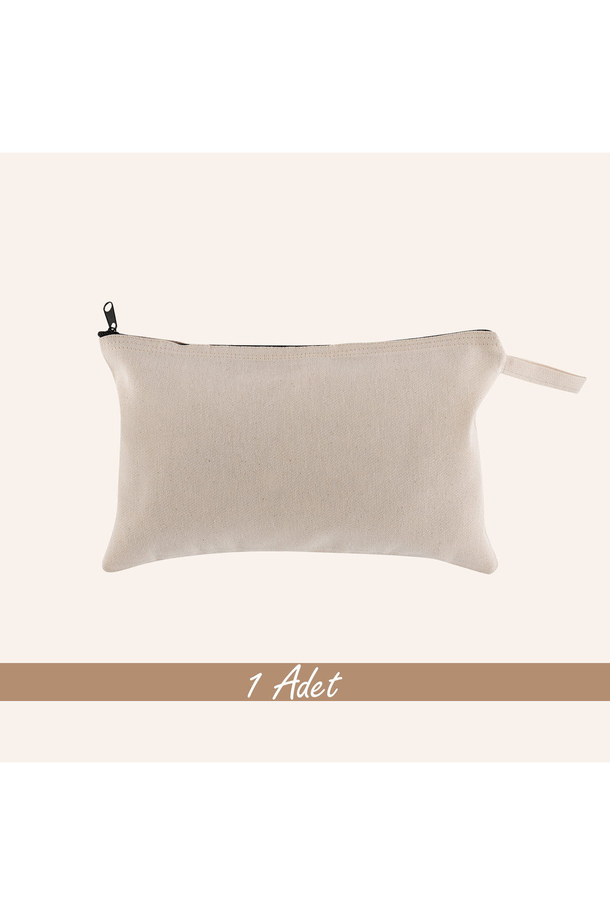 Butik Makyaj Çantası, Kalemlik, El Çantası, 21x15cm, Gabardin Kumaş, Punch Kumaşı | 190 Gr/m² | 1 Adet