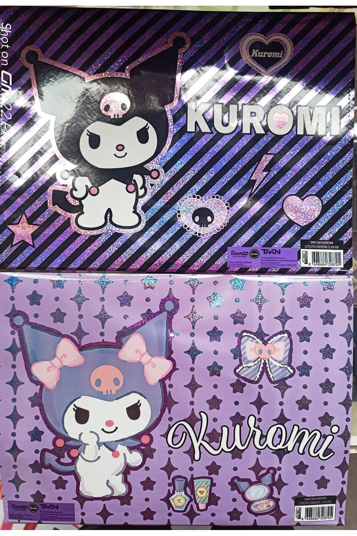 Timon-Zippered Patterned File (2Pcs) 3