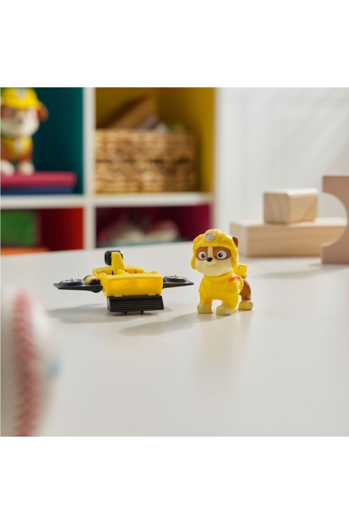 SPIN MASTERR-Paw Patrol playset - Rubble figure with hoverboard 6