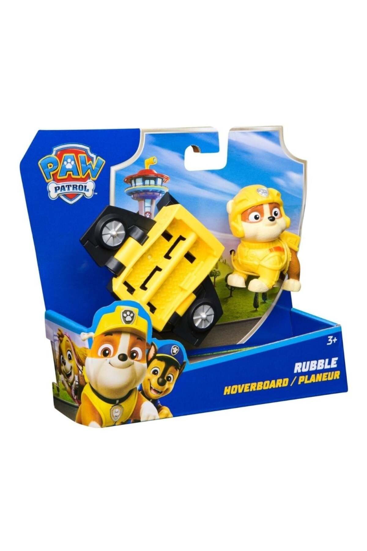 SPIN MASTERR-Paw Patrol playset - Rubble figure with hoverboard 8