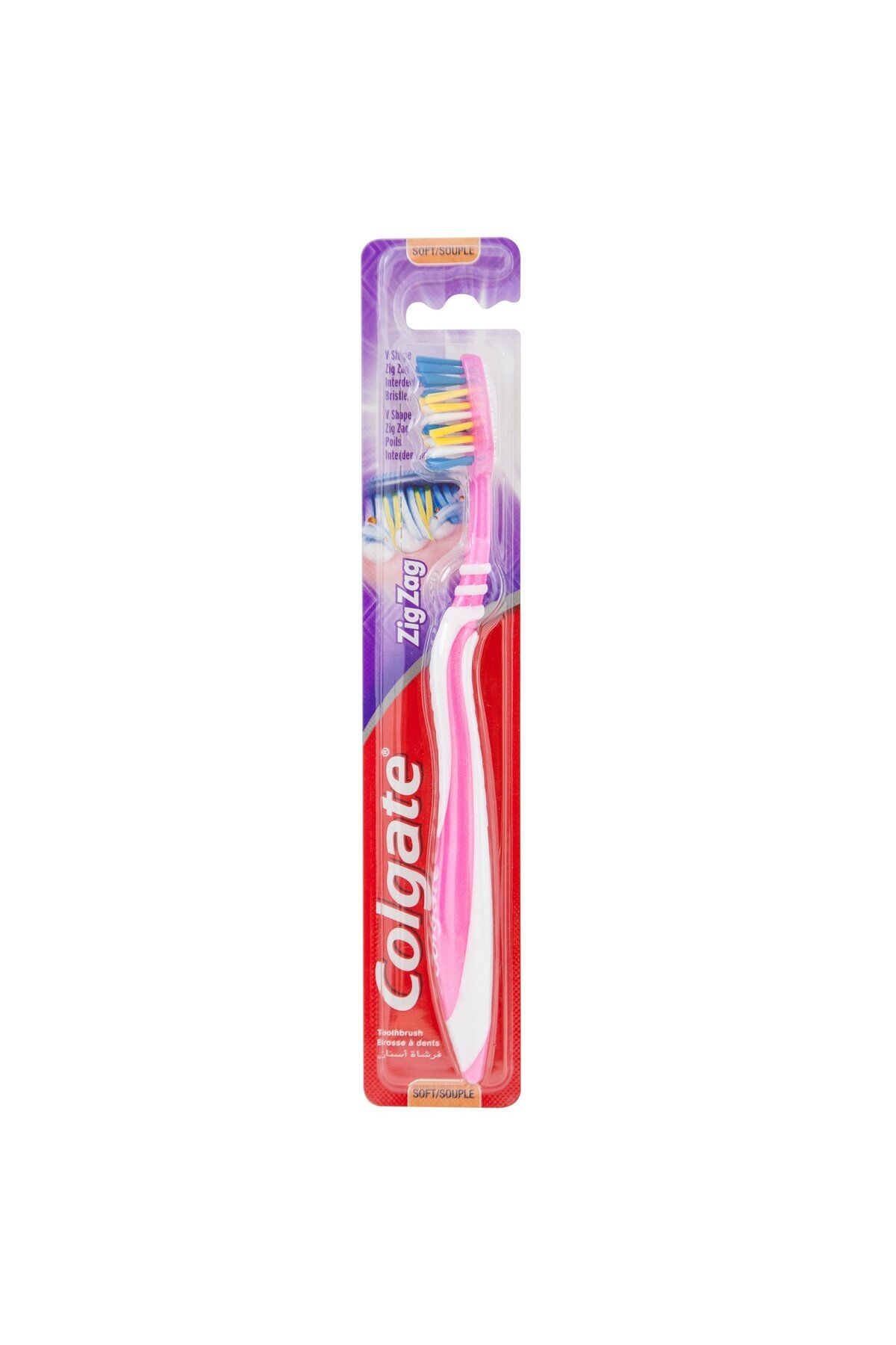 Colgate-ZigZag Flexible Soft Toothbrush Assorted Colour 1 pc 2