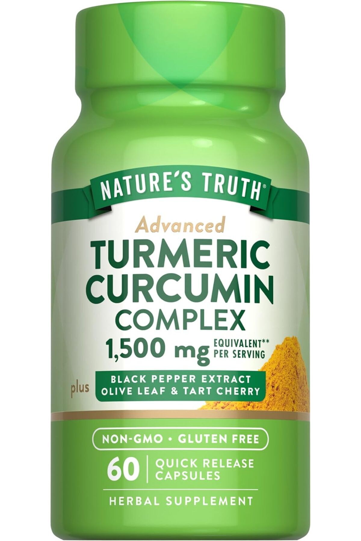 Nature's Truth-Turmeric Curcumin Advanced Complex 60 Capsules 1