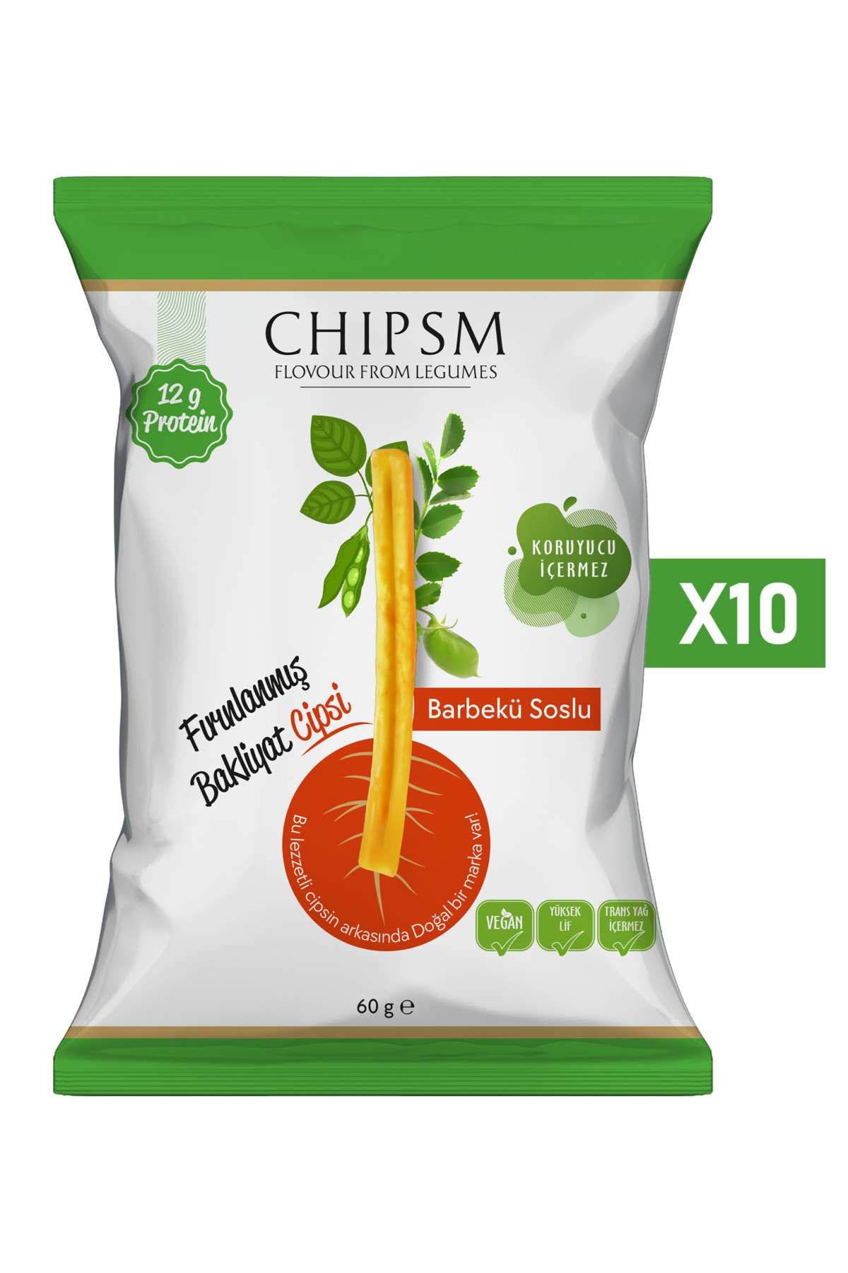 Doğal Agro CHIPSM BARBEKÜ SOSLU-10\'LU PAKET