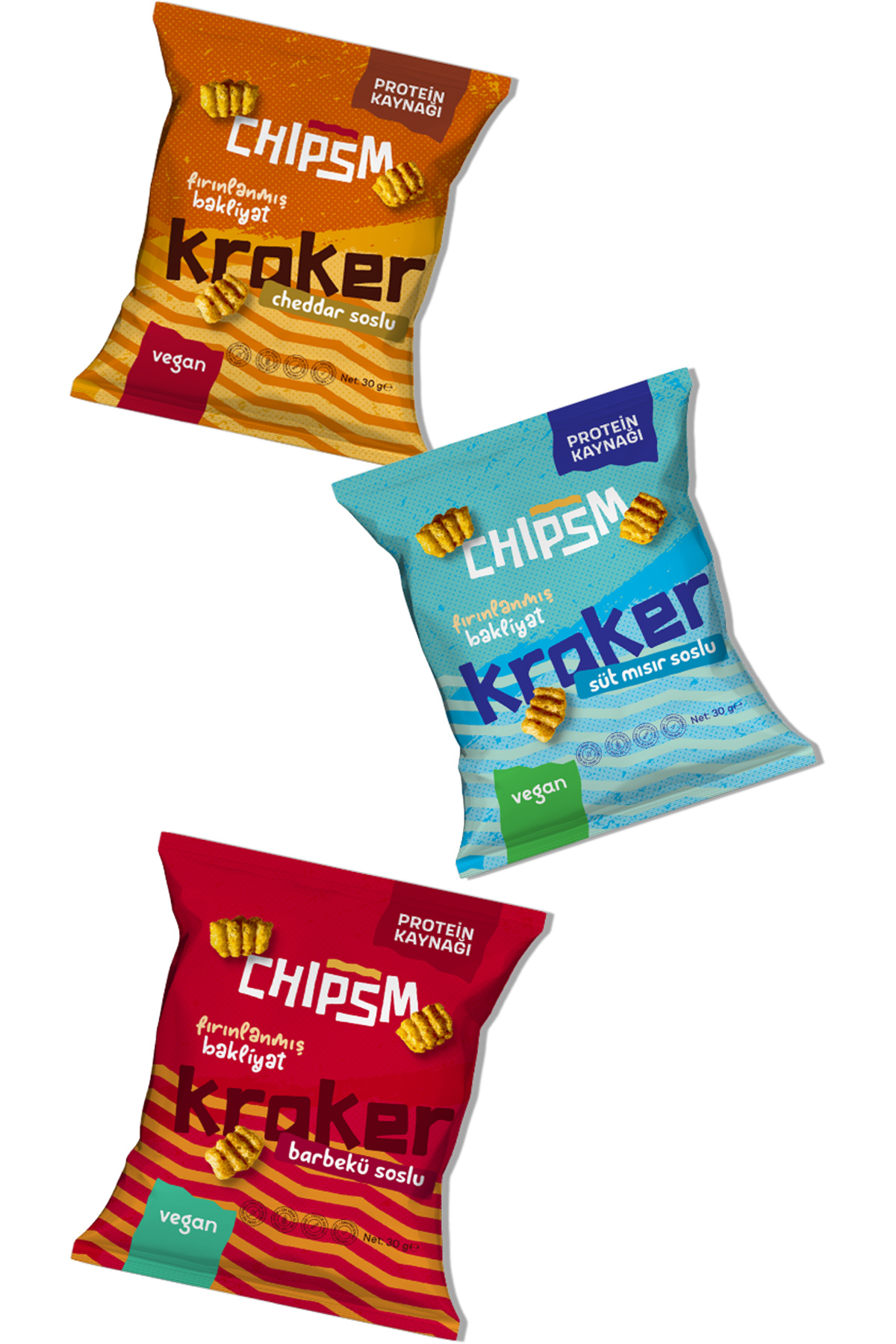 Doğal Agro CHIPSM KRAKER TANIŞMA PAKETİ - 9'LU PAKET