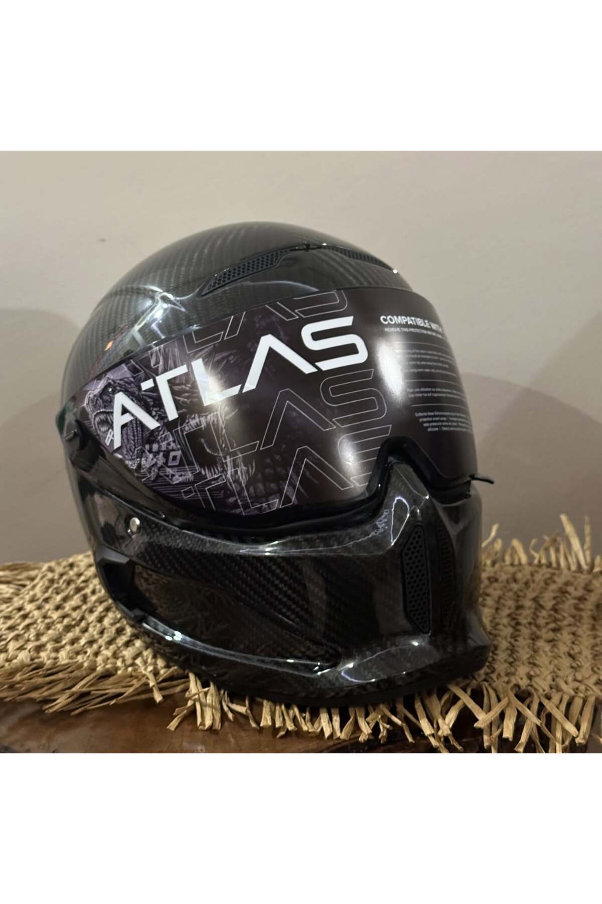 GÜMRÜK BEY Ruroc Atlas 4.0 DOT FMVSS Sertifikalı Tüm Koruma Kapalı