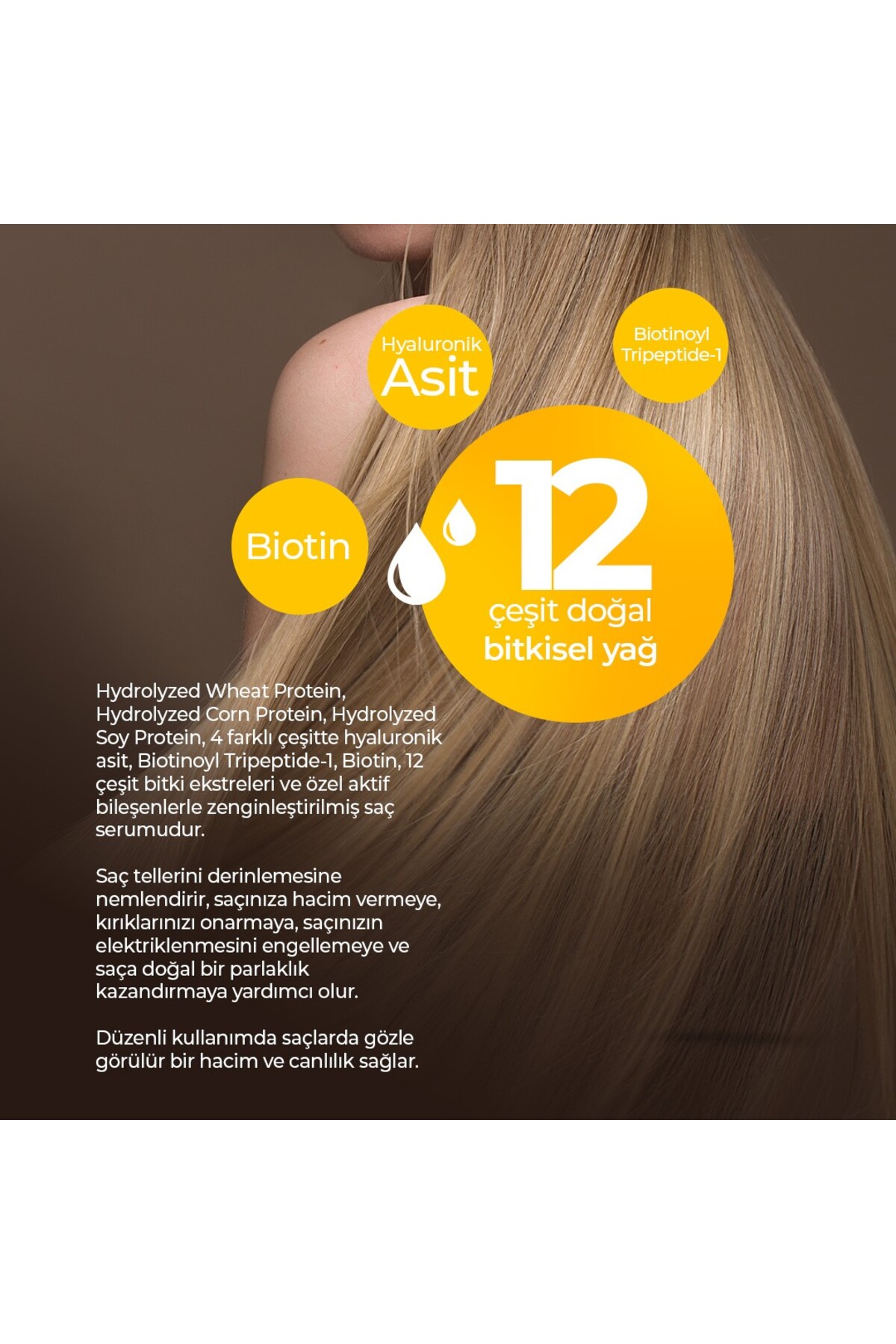 BY LARA BOTANİK PEPTİD İÇERİKLİ SAÇ BAKIM SERUMU 30ML — botanic-30-ml-sac-yagi — تصویر 5 از 6