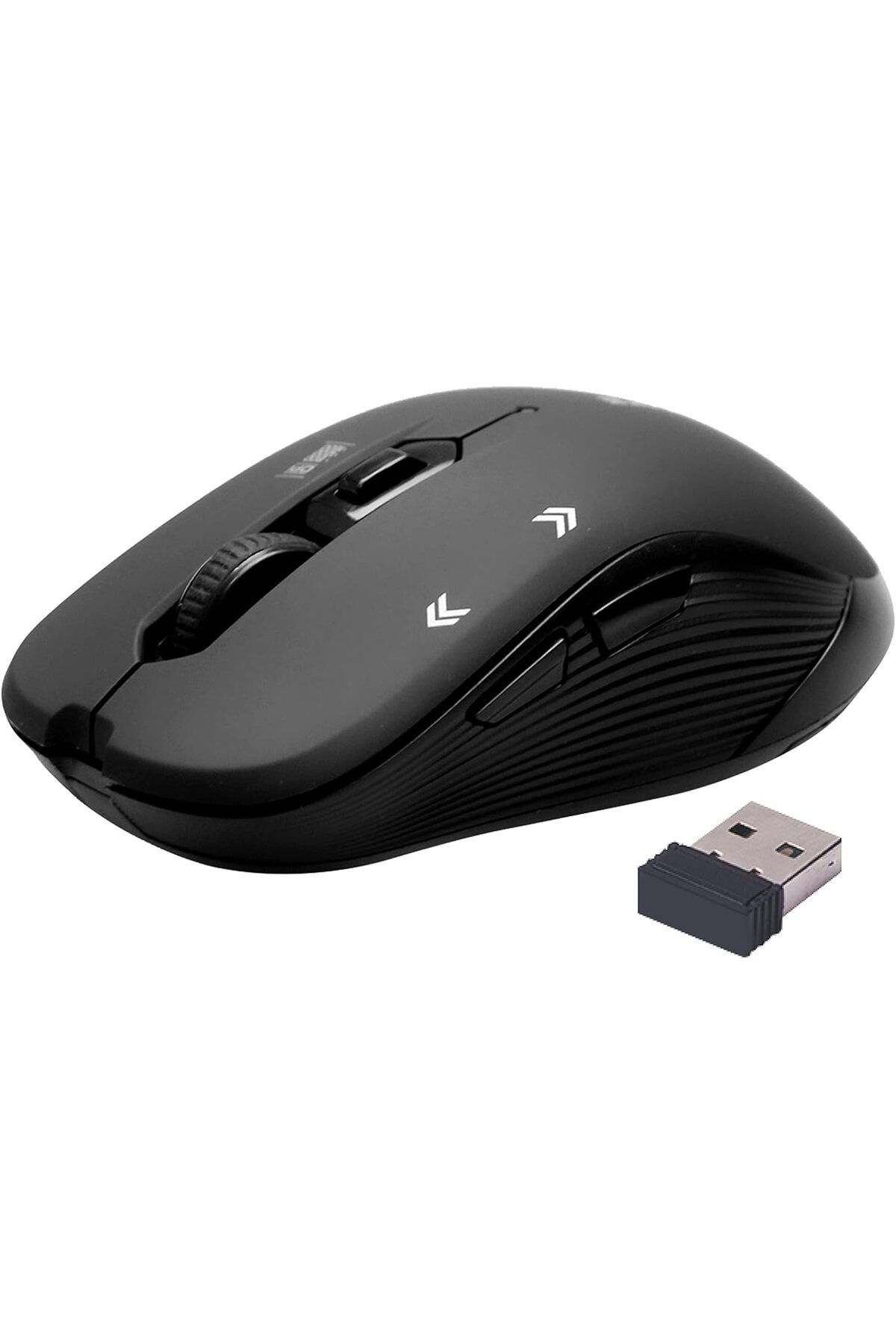 Promate-Promate 1600DPI Wireless Mouse, Ergonomic Symmetric 2.4GHz Cordless Optical Mouse with Nano Receiver 1