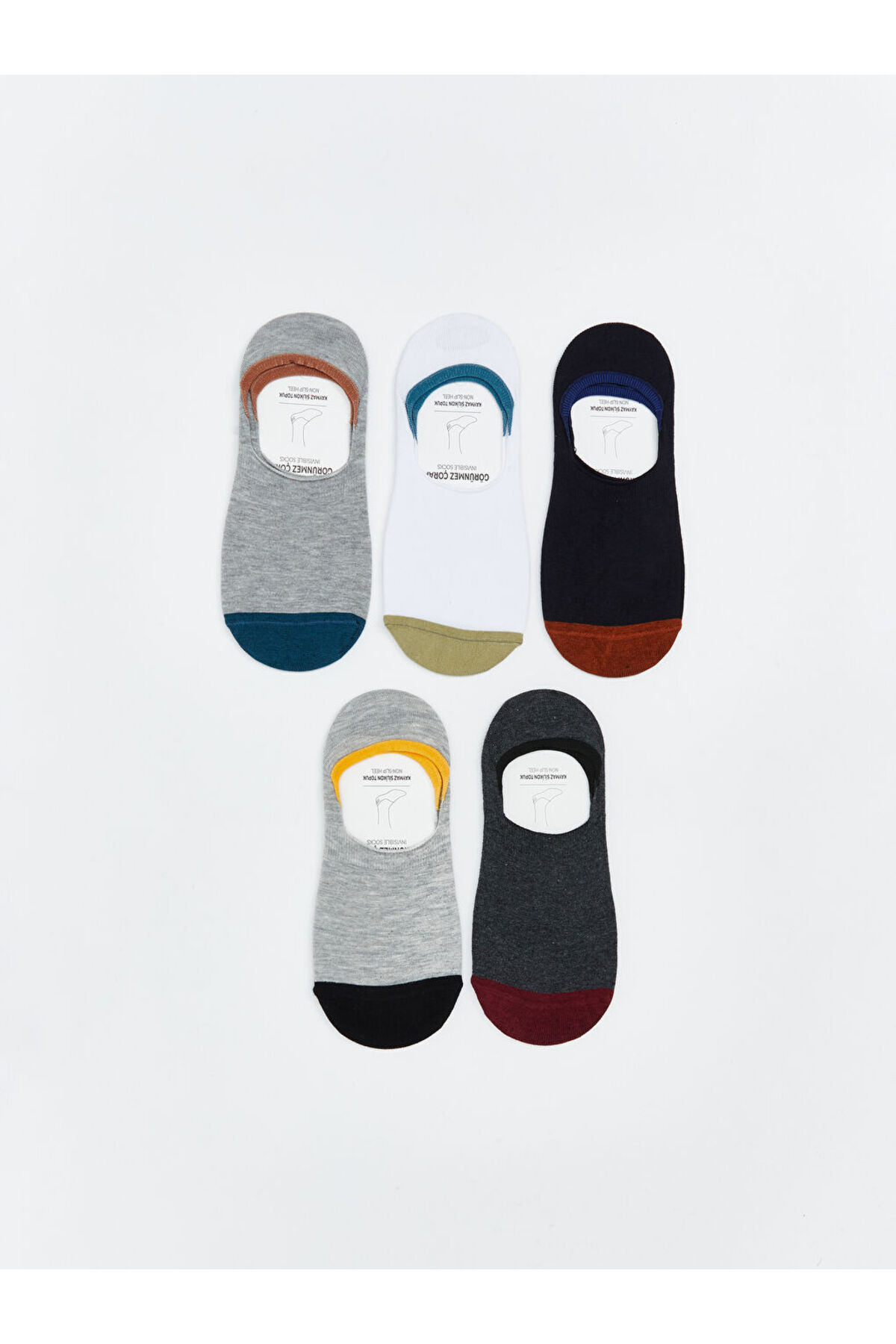 LC Waikiki-Create Your Style from Uzg Store |   Men's Ballerina Socks 5-Pack 1