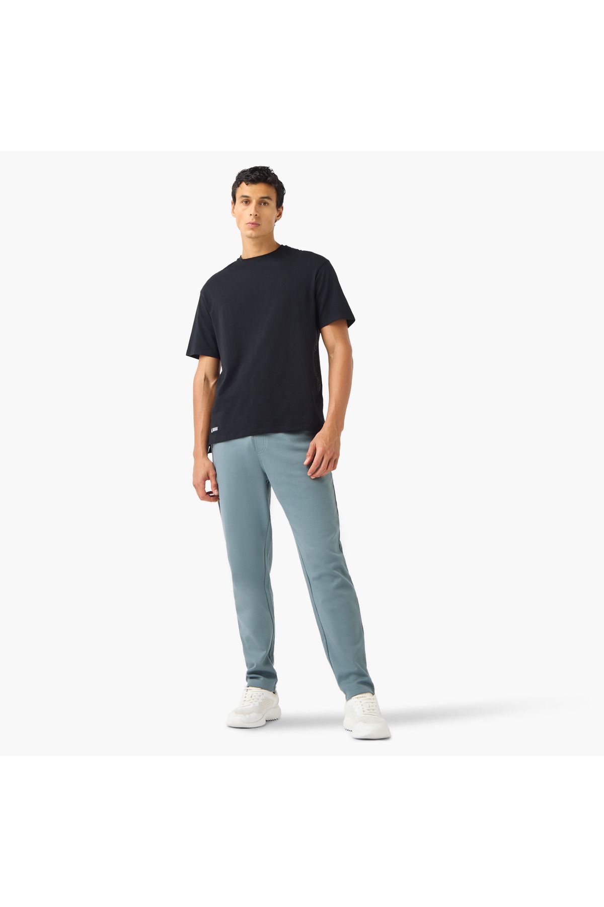 Adot-Embossed Logo Track Pants with Pockets 2