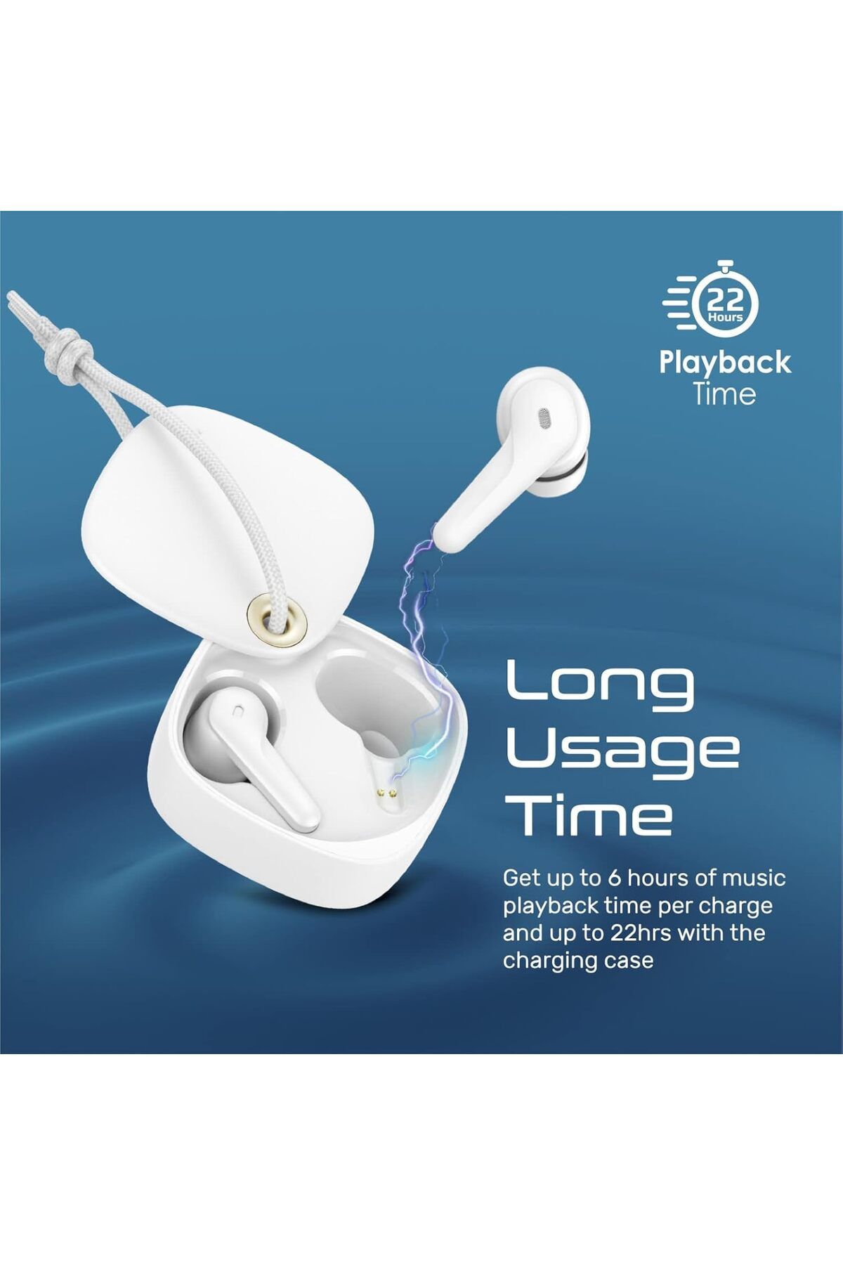 Promate-سماعات أذن لاسلكية حقيقية من بروميت، عزل الضوضاء البيئية، بلوتوث 5.1 مع خاصية التحكم باللمس، عدد 4 3