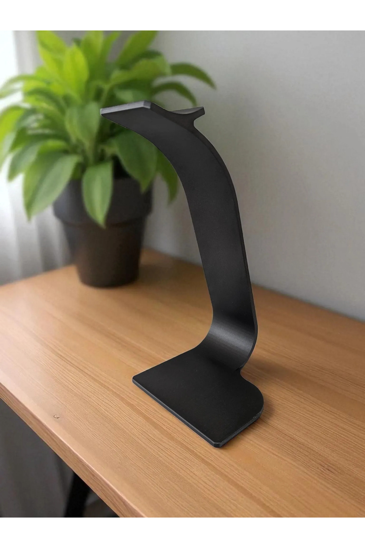 Supporto per cuffie di design 24 cm – Nome scrivibile Stampa 3D Elegante accessorio da scrivania