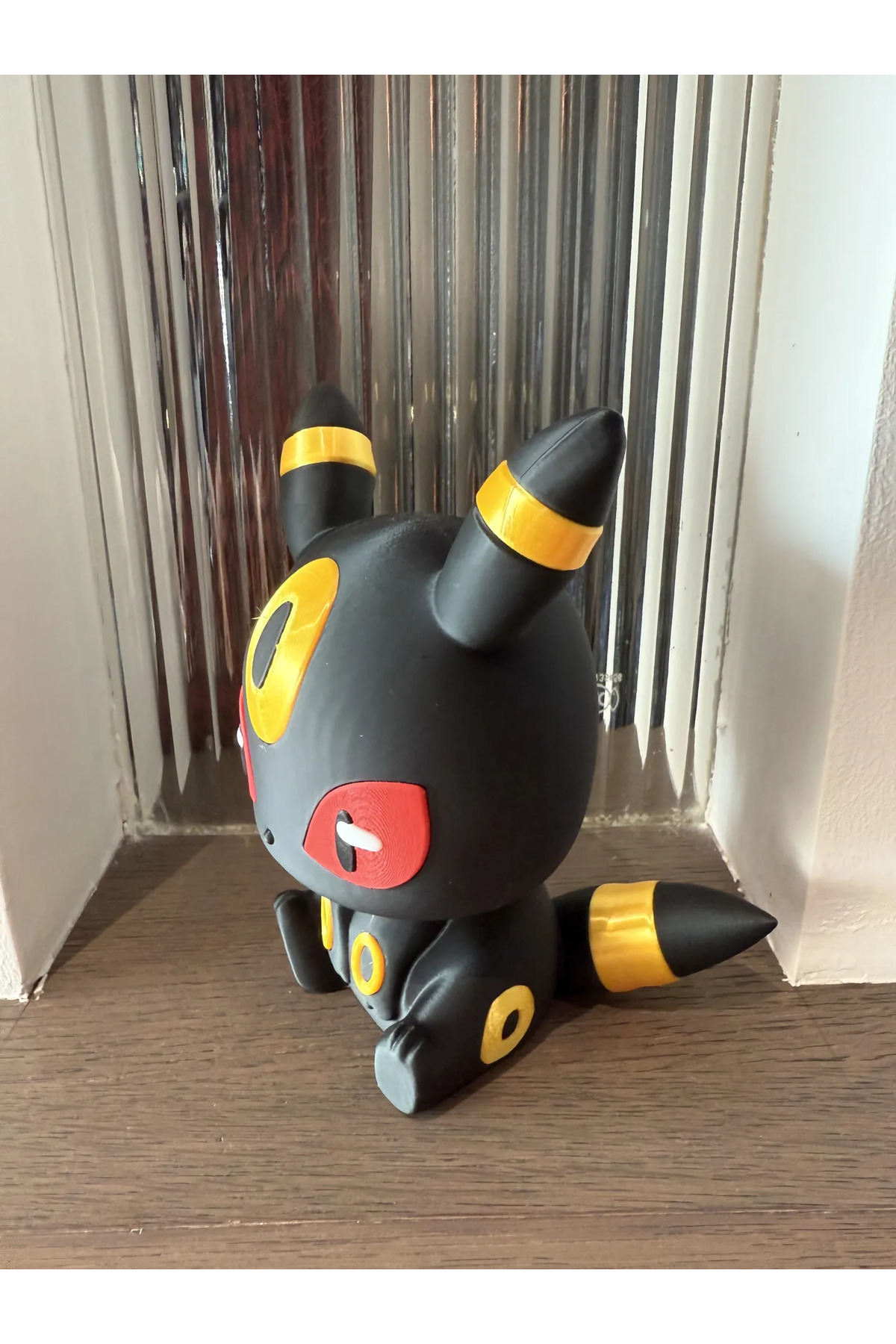 Umbreon Figure 13 cm – Multicolored 3D Print, Name Writeable Collectible Toy