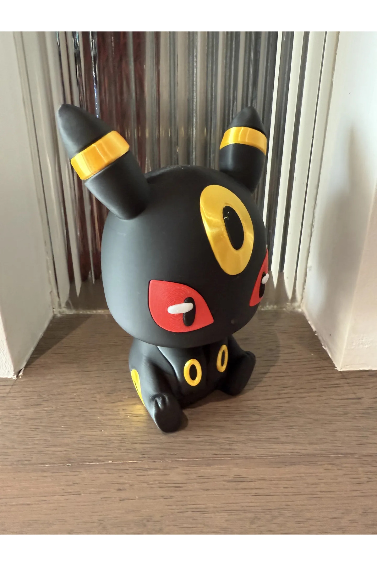 Umbreon Figure 13 cm – Multicolored 3D Print, Name Writeable Collectible Toy