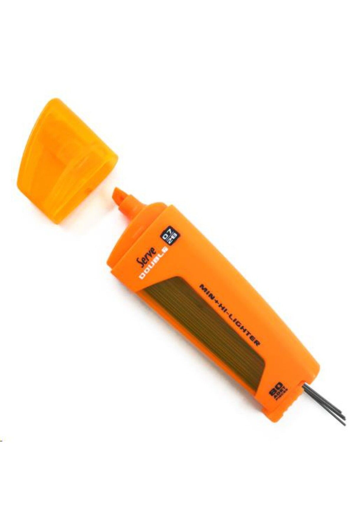 Serve-Double 0.7 Mm Min Highlighter Orange 1