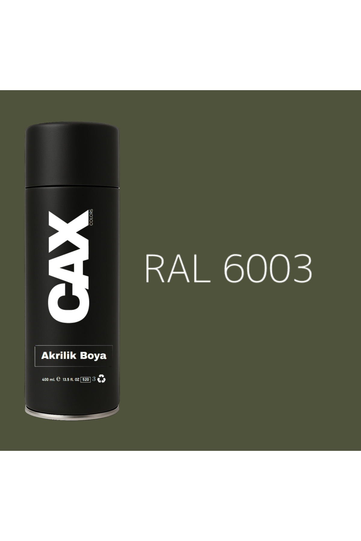 caxcolors EXTRA PİGMENTLİ ÖZEL YAPIM AKRİLİK SPREY BOYA 400 ML