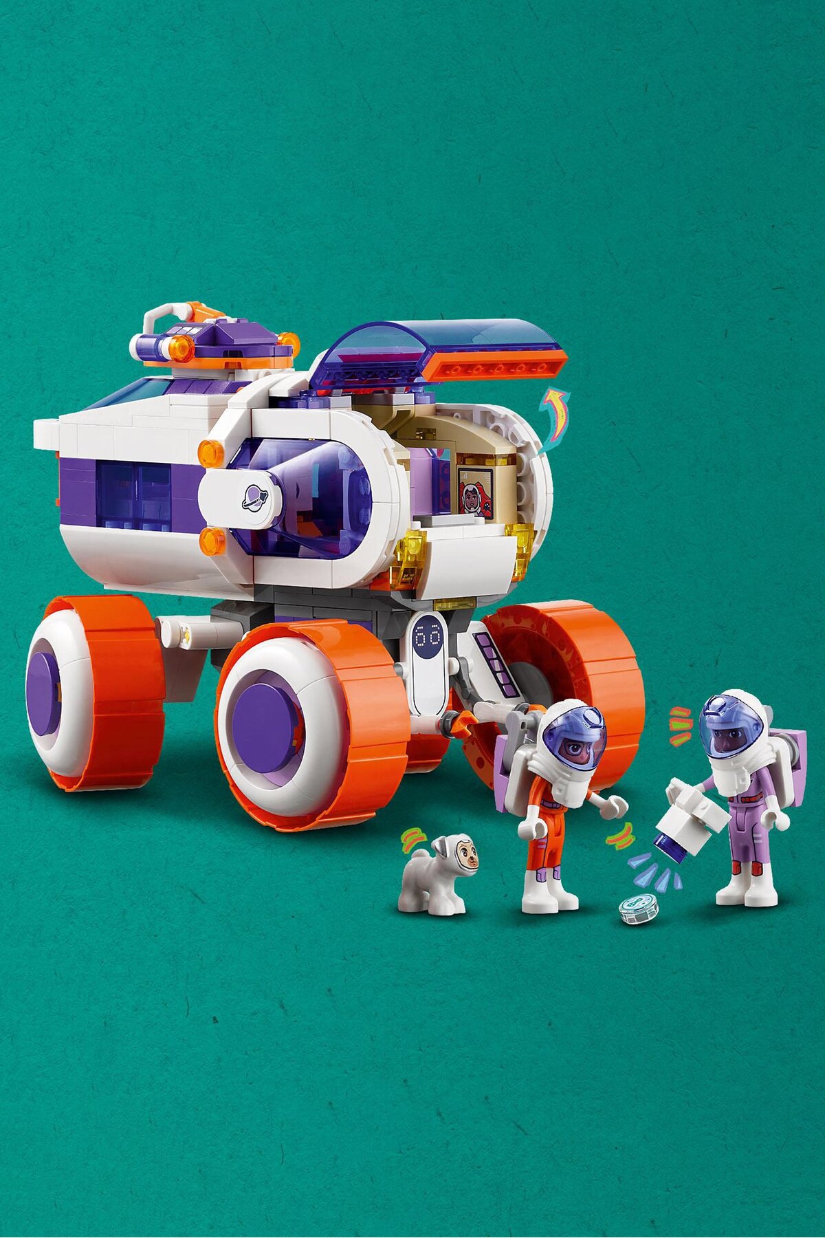 مجموعه ساختنی خودروی روور تحقیقاتی فضایی LEGO Friends، ۴۲۶۰۲، ۵۱۴ تکه