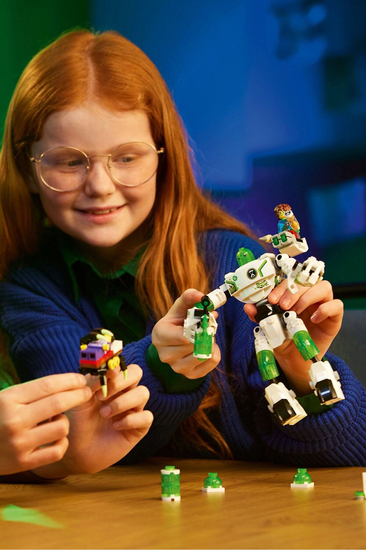 LEGO-Dreamzzz 71454 Mateo And Z-blob The Robot Figure Set 4