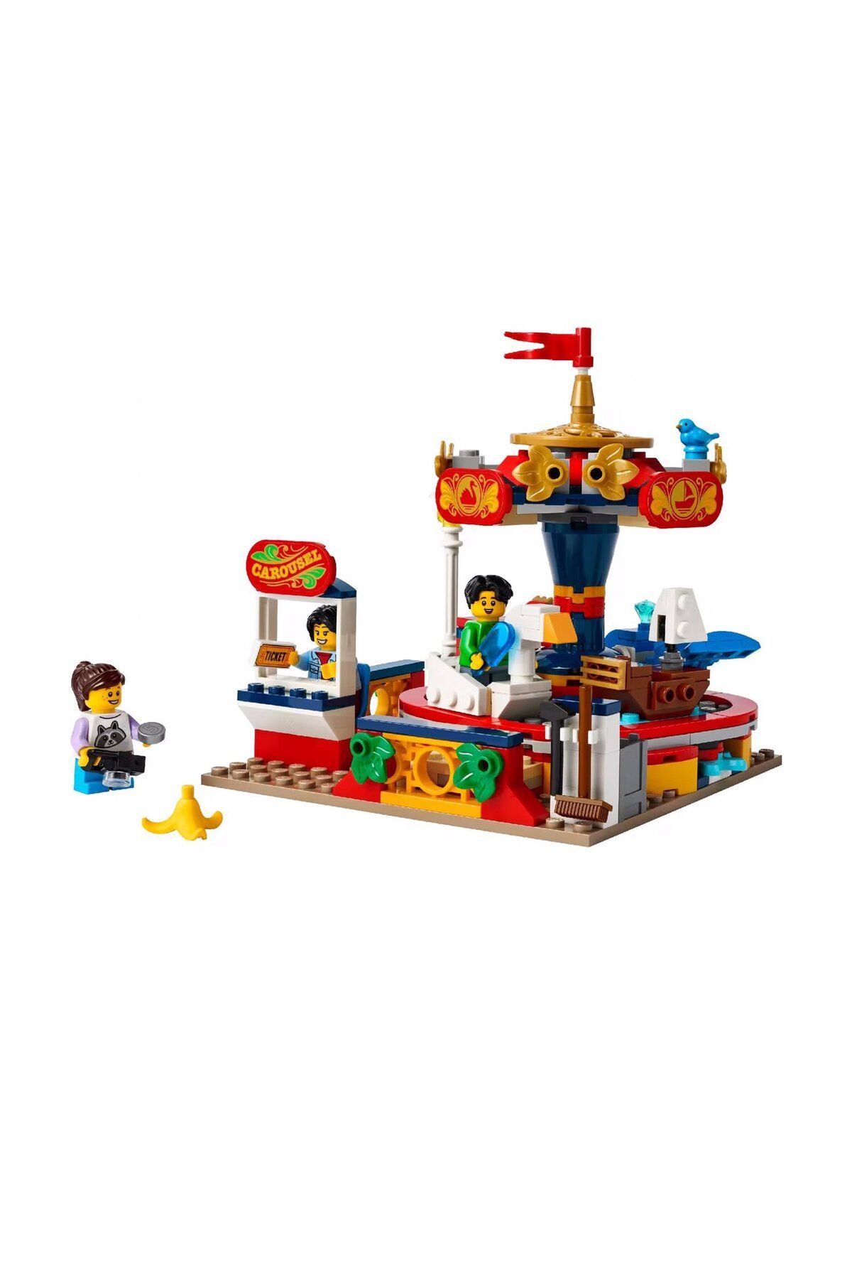 LEGO-Carousel 40714 Merry Go Round Ride 3