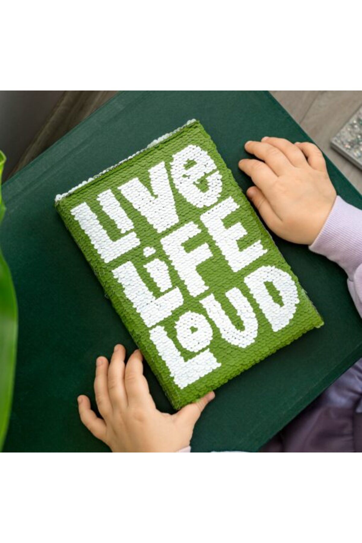 Gadget Master-Notebook with reversible sequins – Live Life Loud 4