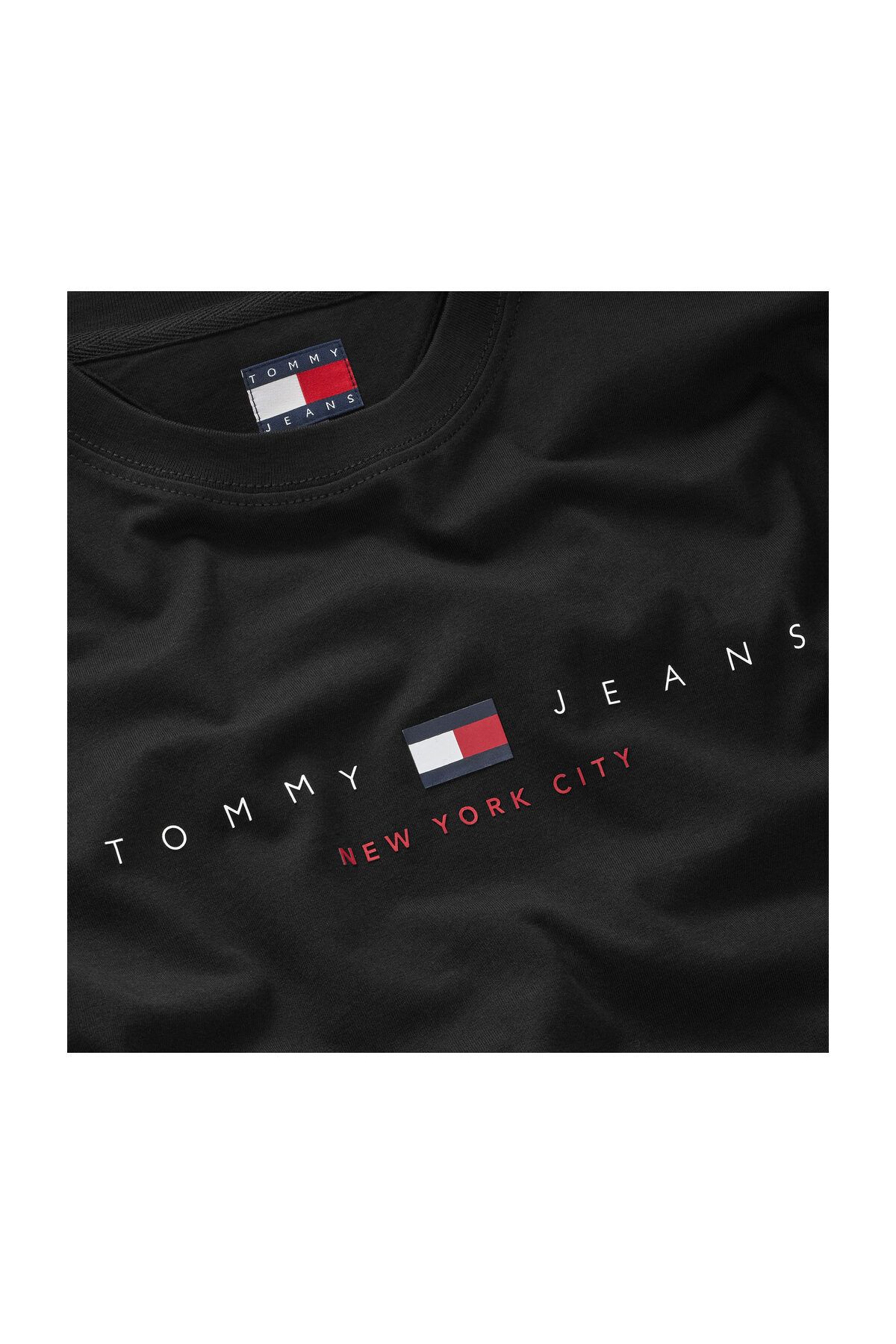 Tommy Hilfiger-TJM REG FLAG LINEAR SS TEE EXT 8