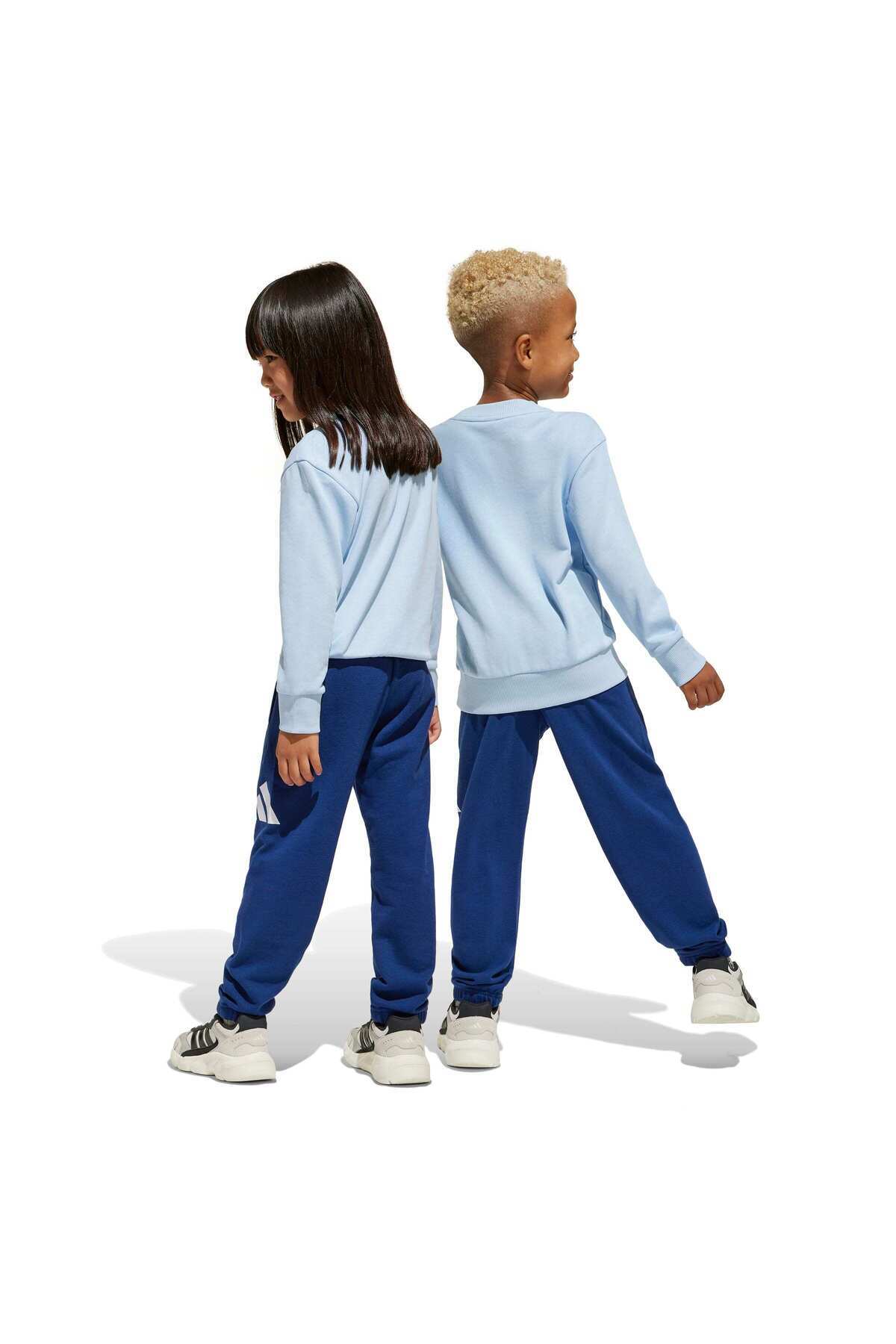 شلوار گرمکن پسرانه آبی آدیداسadidas | JC9729 اورجینال - تصویر 9