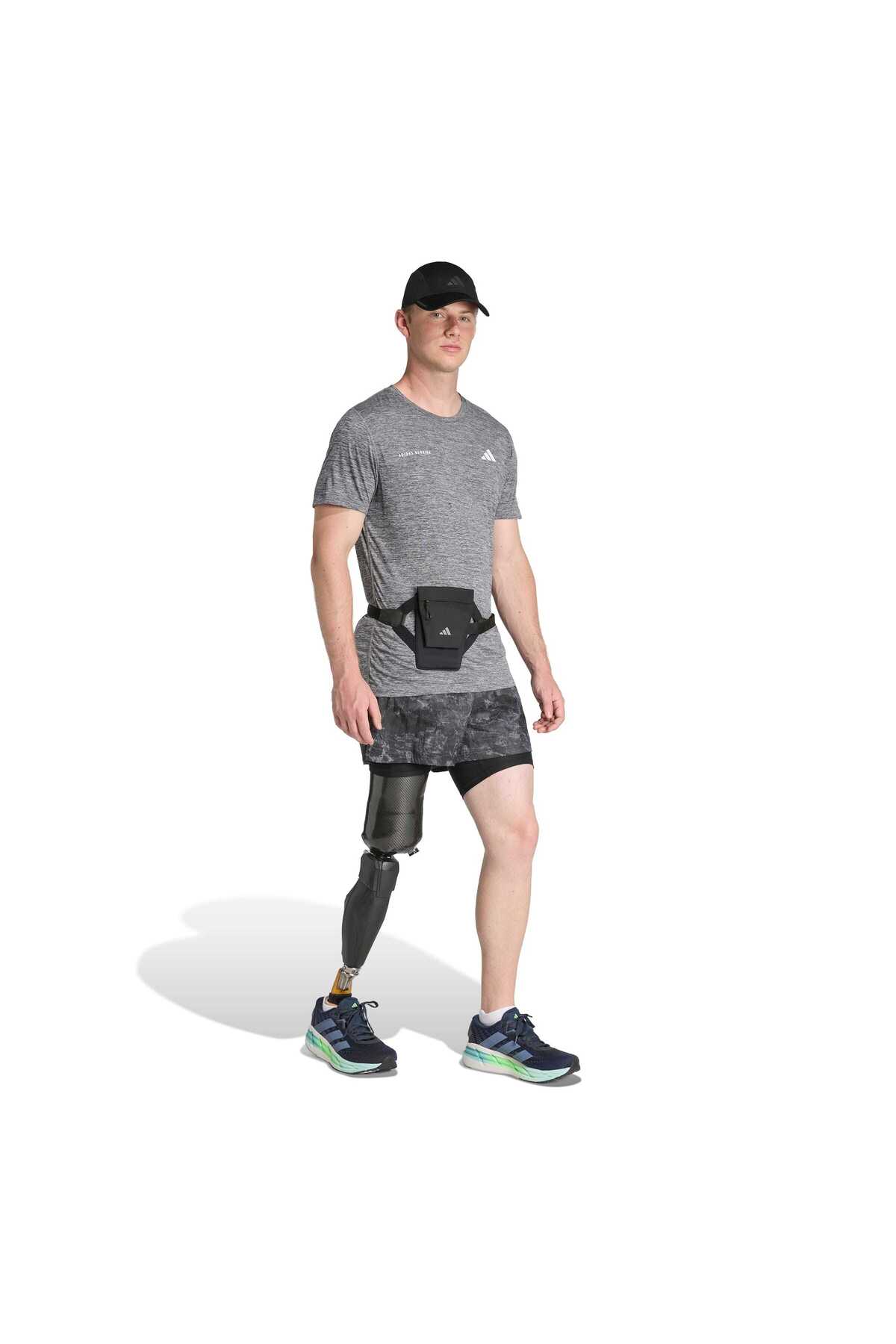 شورت و شلوارک مردانه خاکستری آدیداس | JN9680 اورجینال - تصویر 5