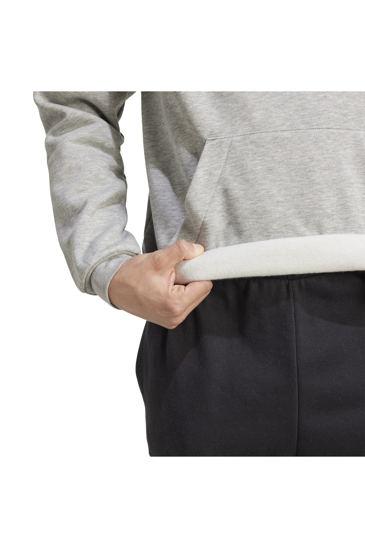 سویشرت مردانه خاکستری آدیداس | JM6377 اورجینال - تصویر 4