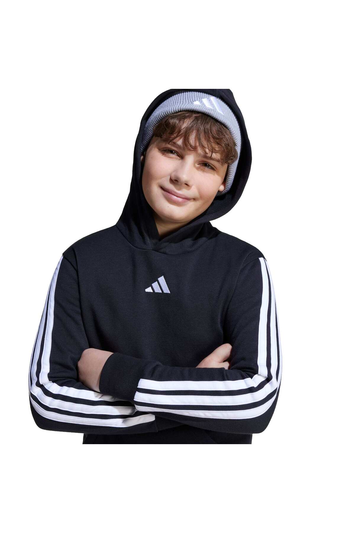 سویشرت پسرانه مشکی adidas | JN2416 اورجینال - تصویر 5