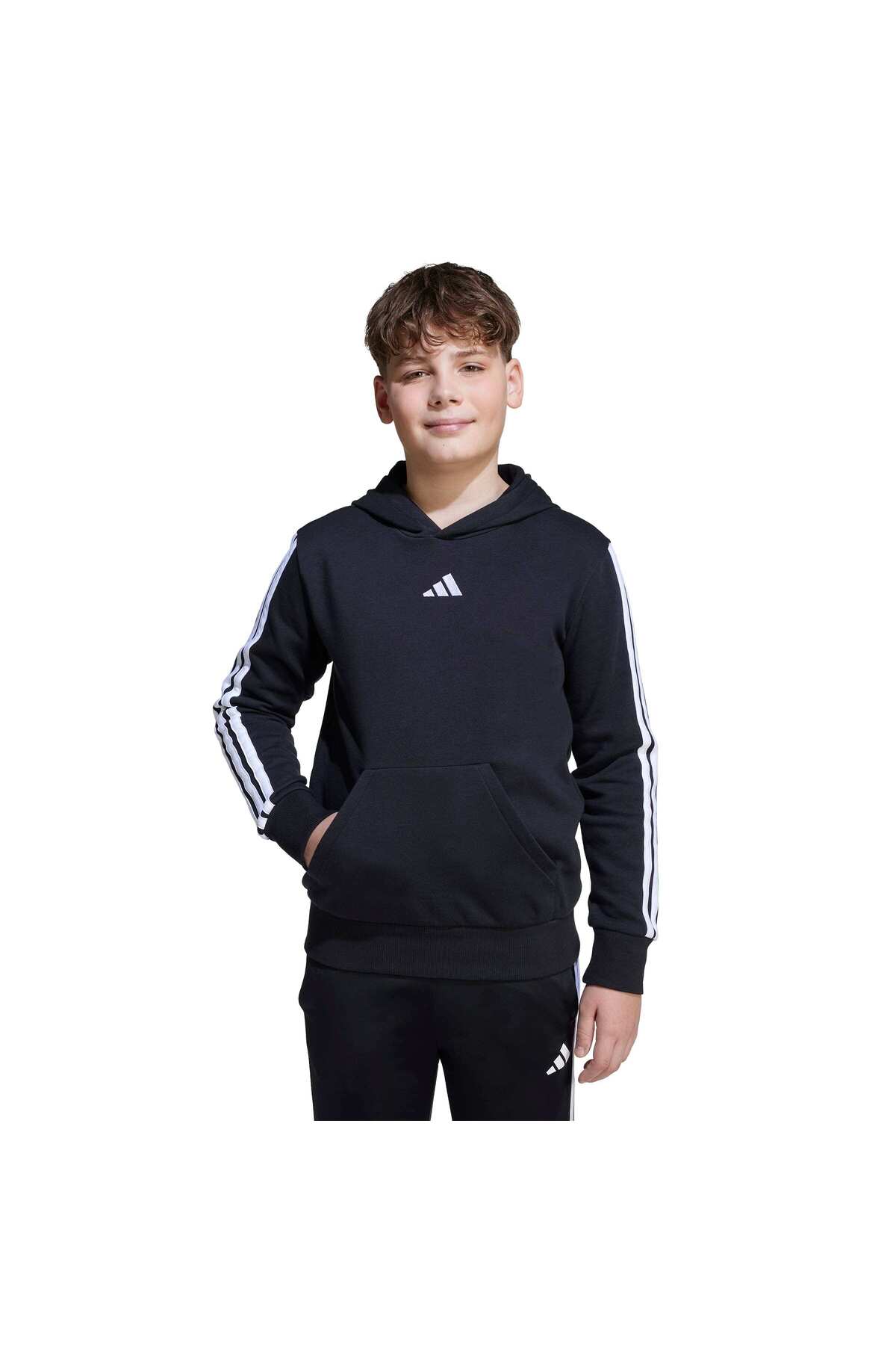 سویشرت پسرانه مشکی adidas | JN2416 اورجینال - تصویر 2